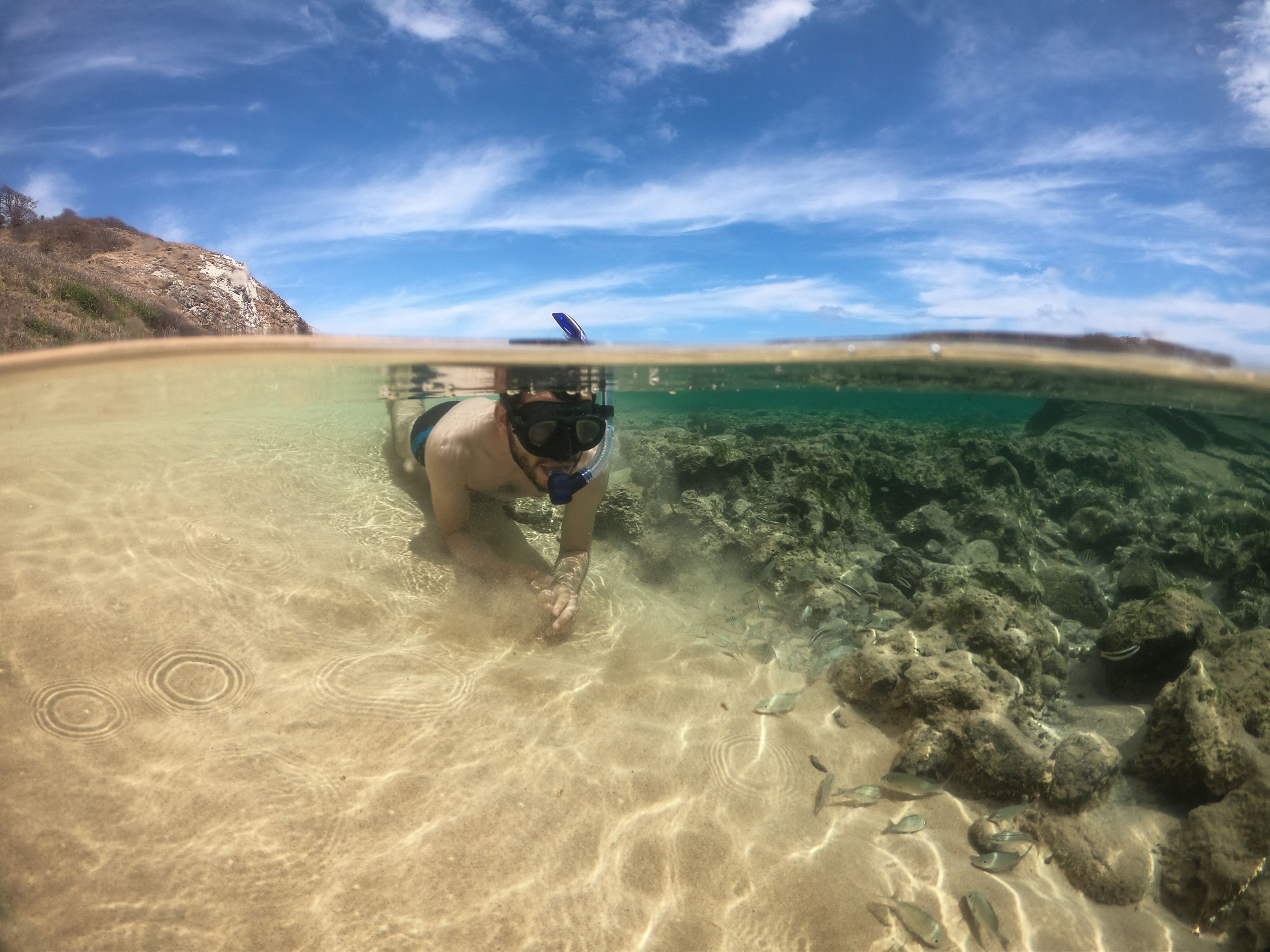 snorkeling chileno bay