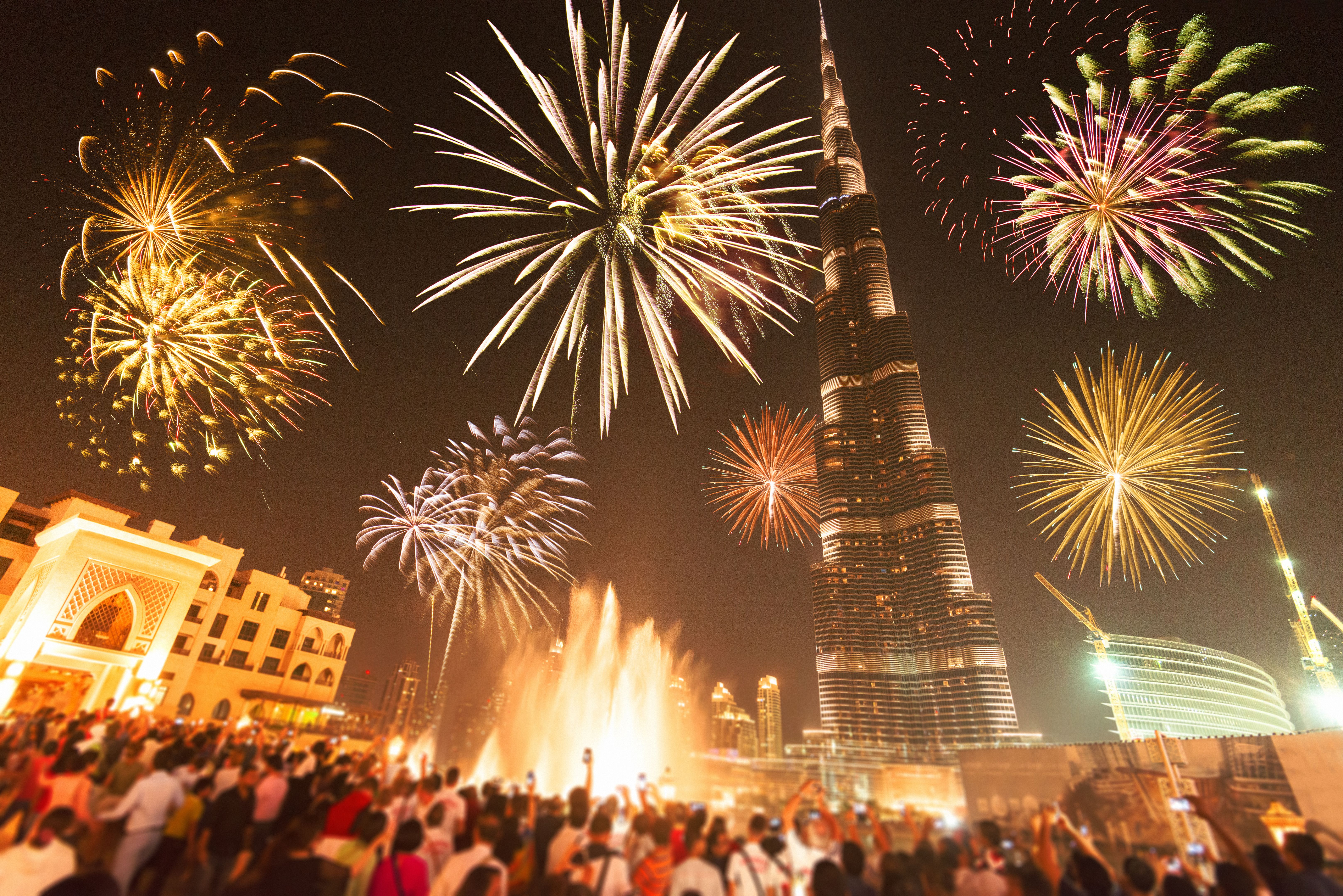 burj khalifa fireworks