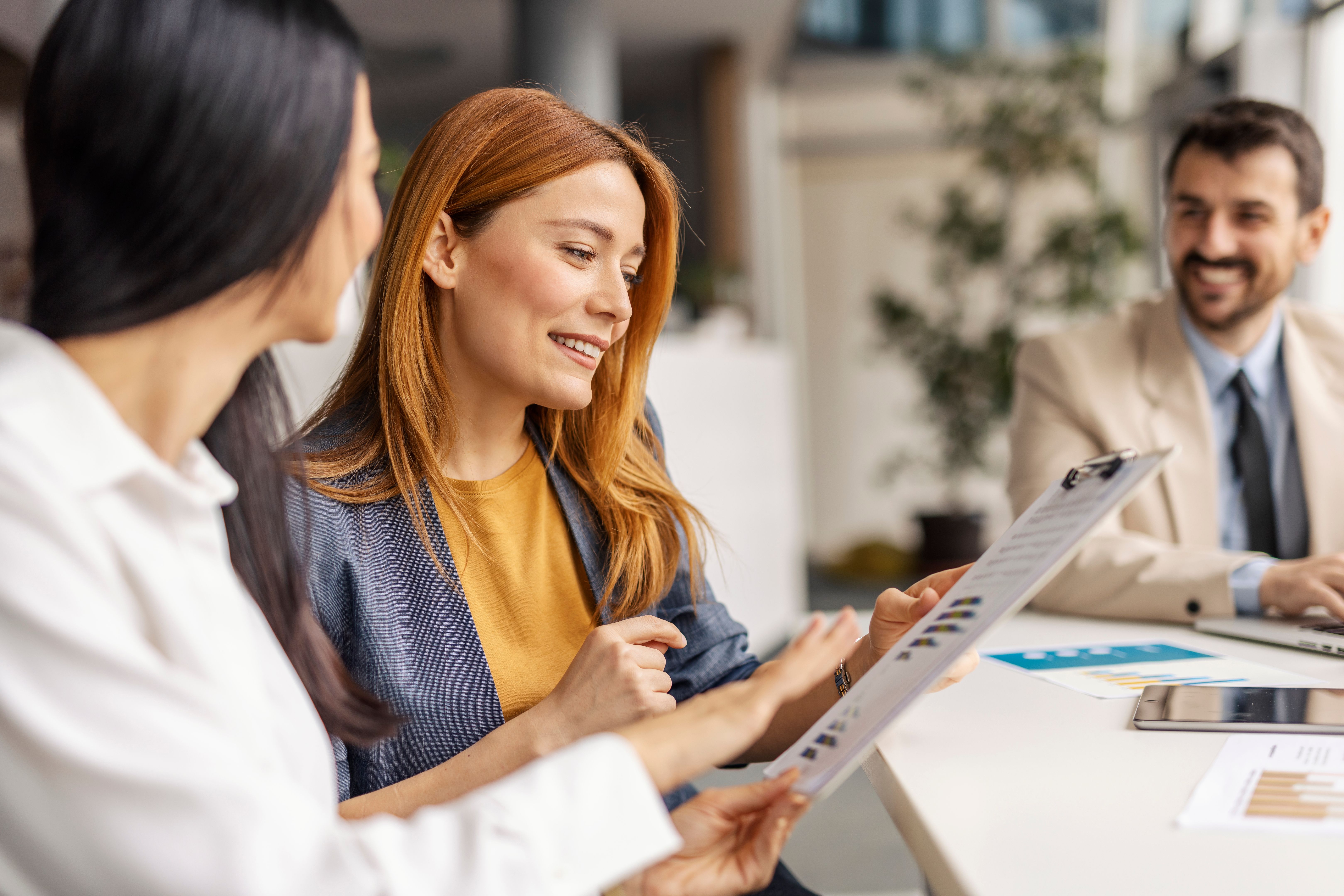 business plan meeting