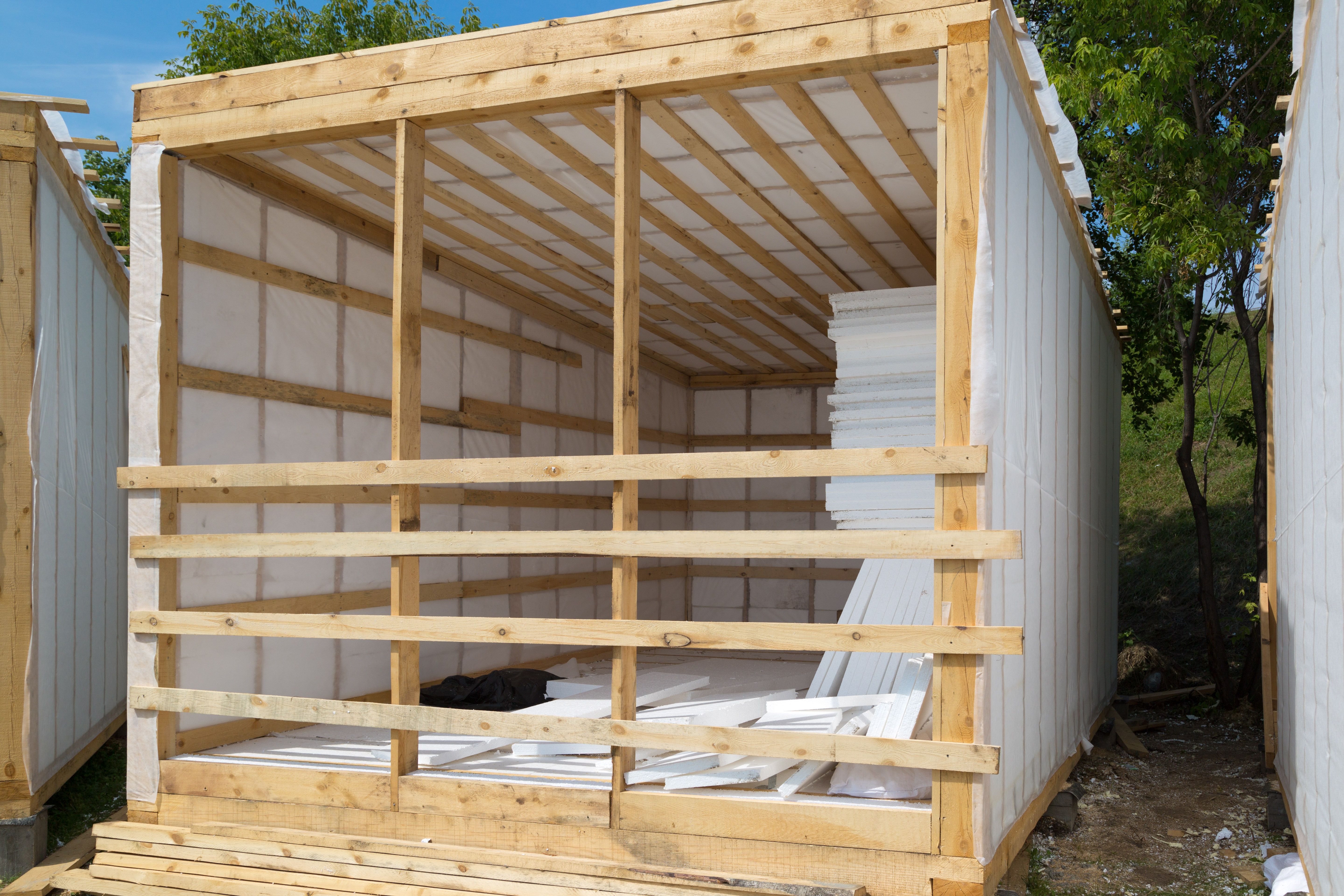 insulate shed