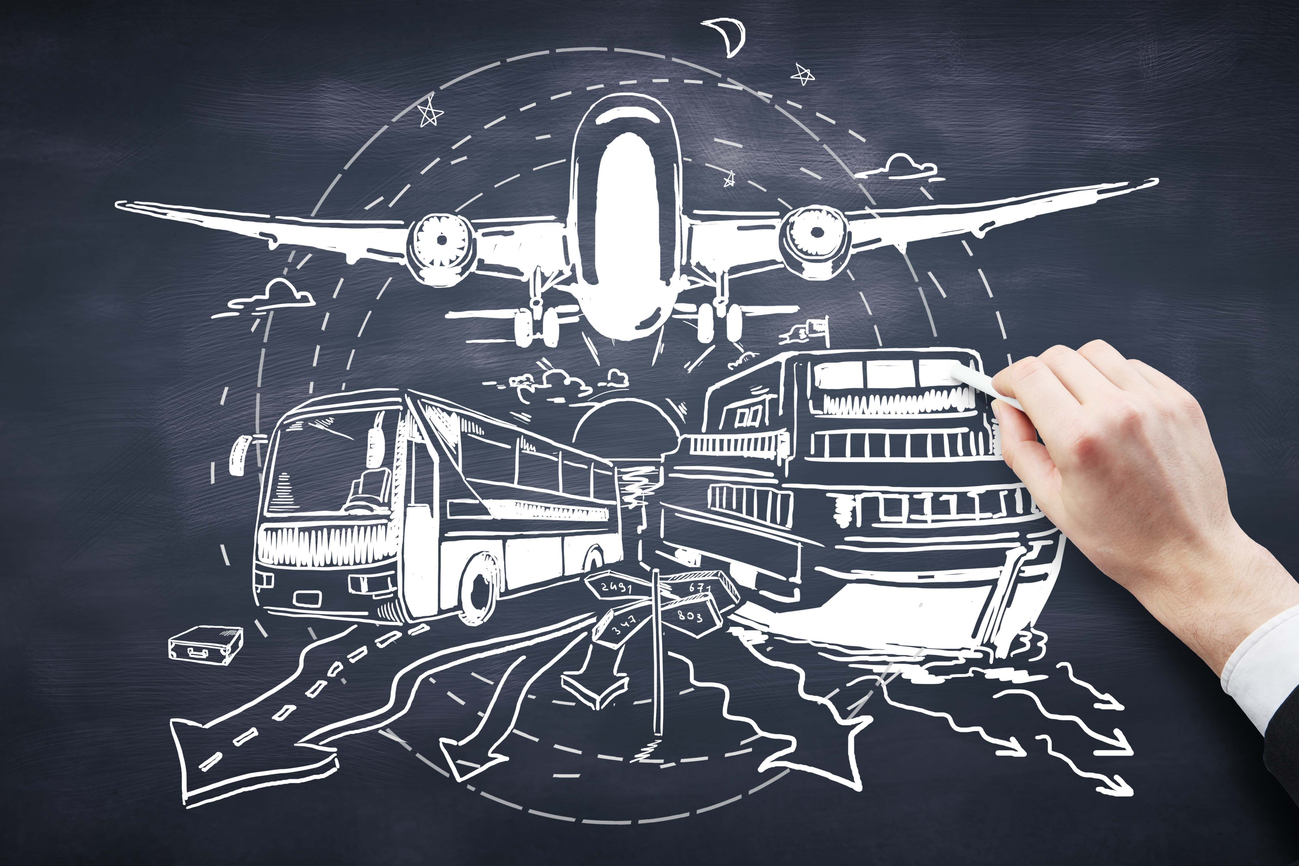 Transportation concept Transportation concept