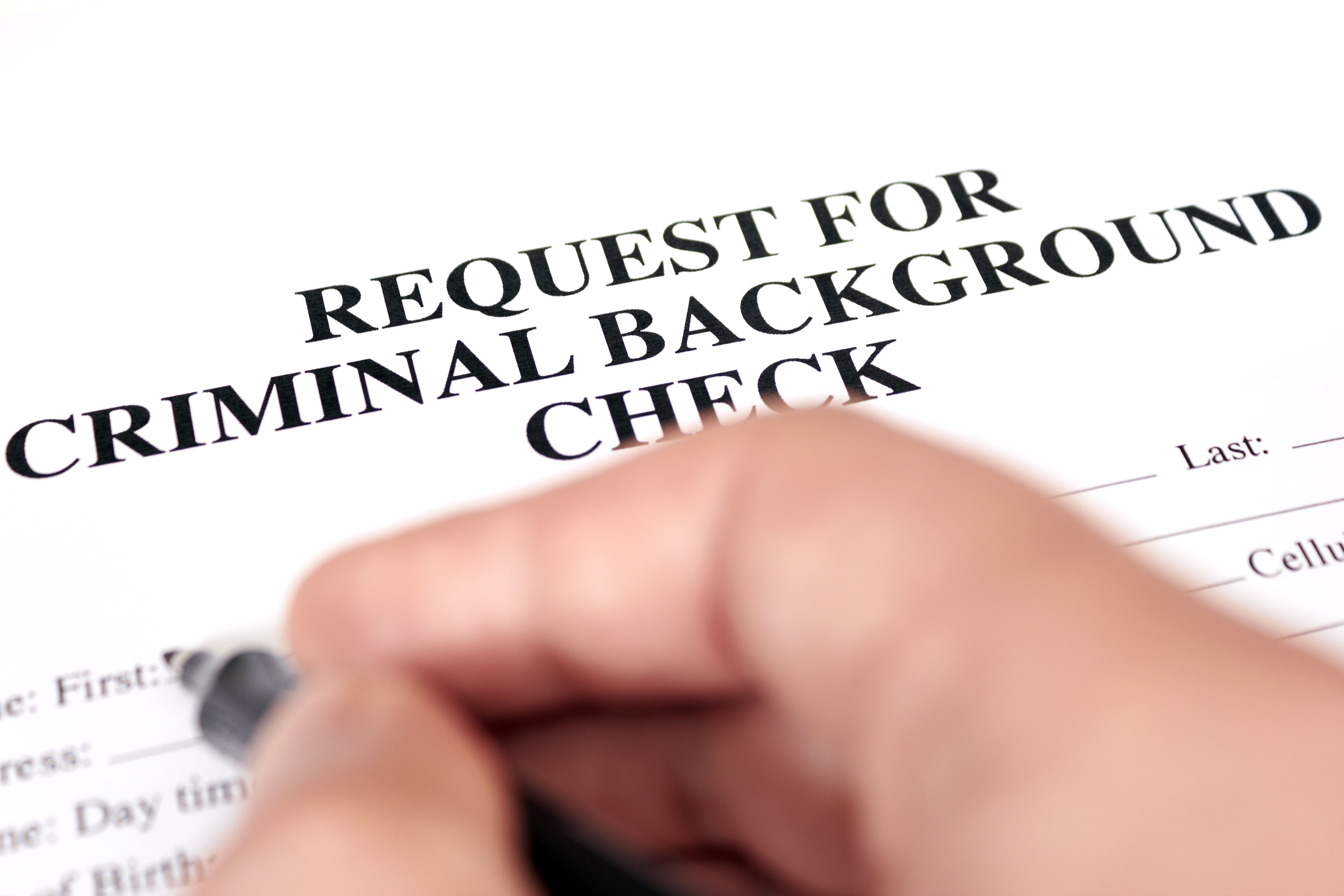 employment background check