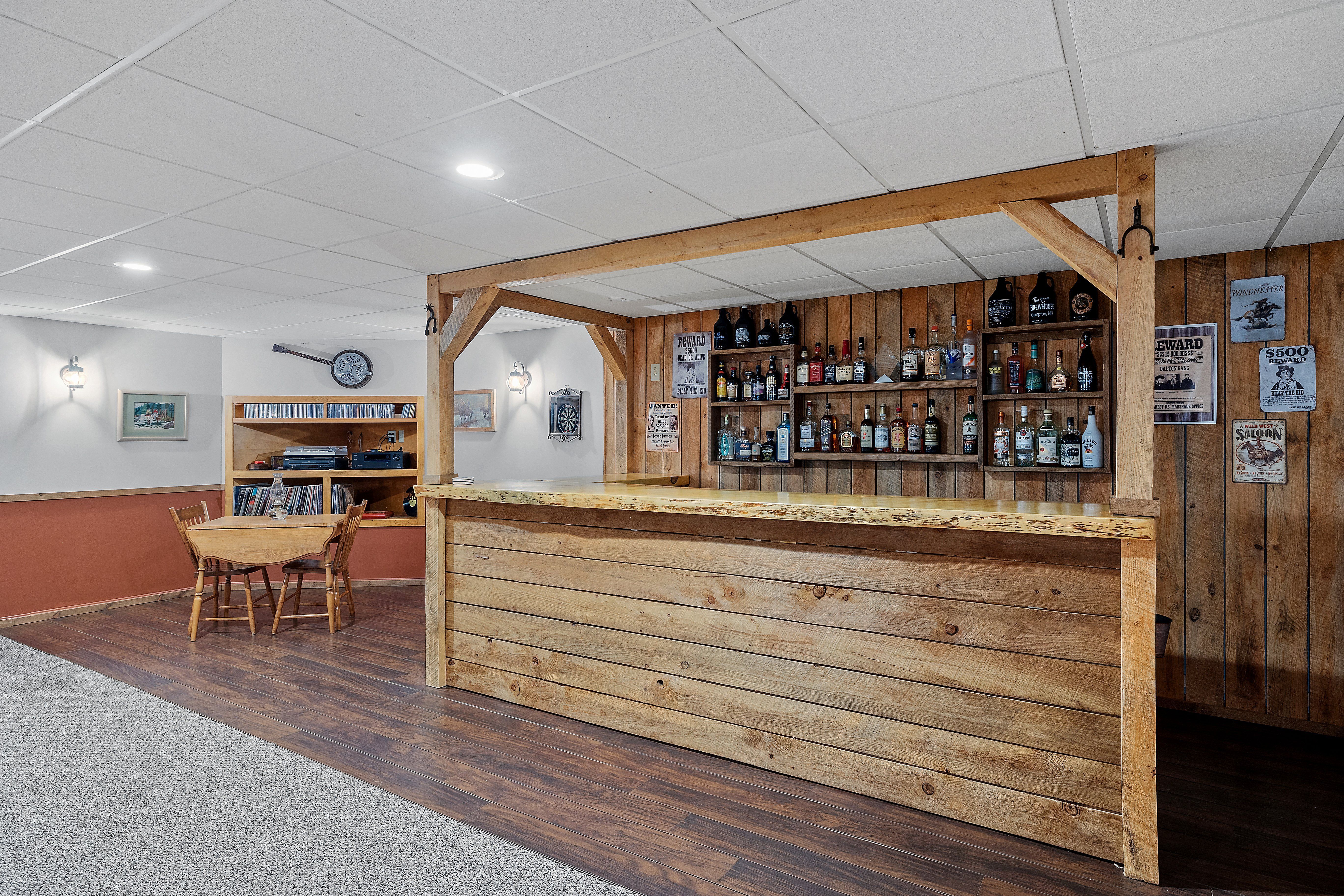 home bar space