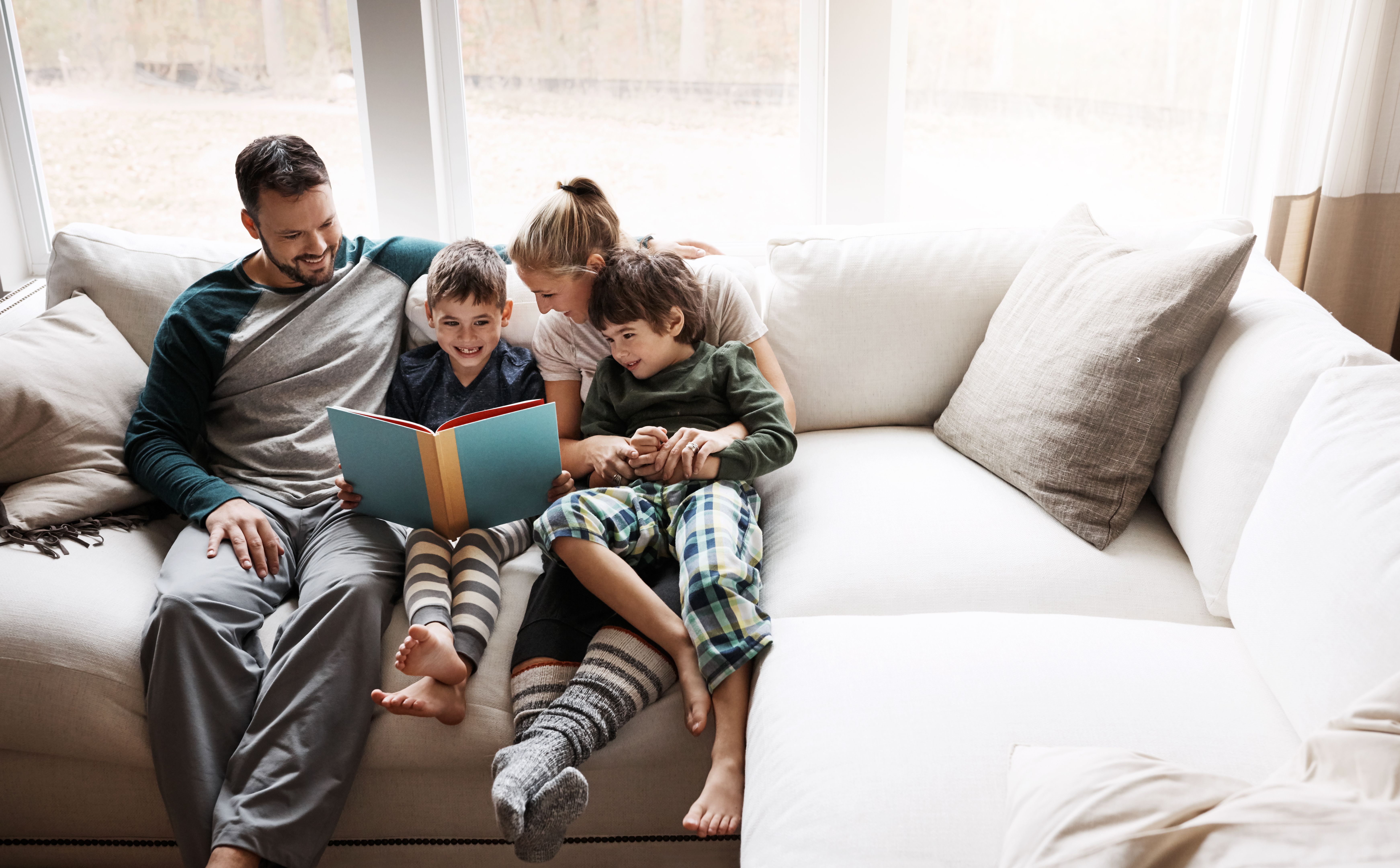 family reading