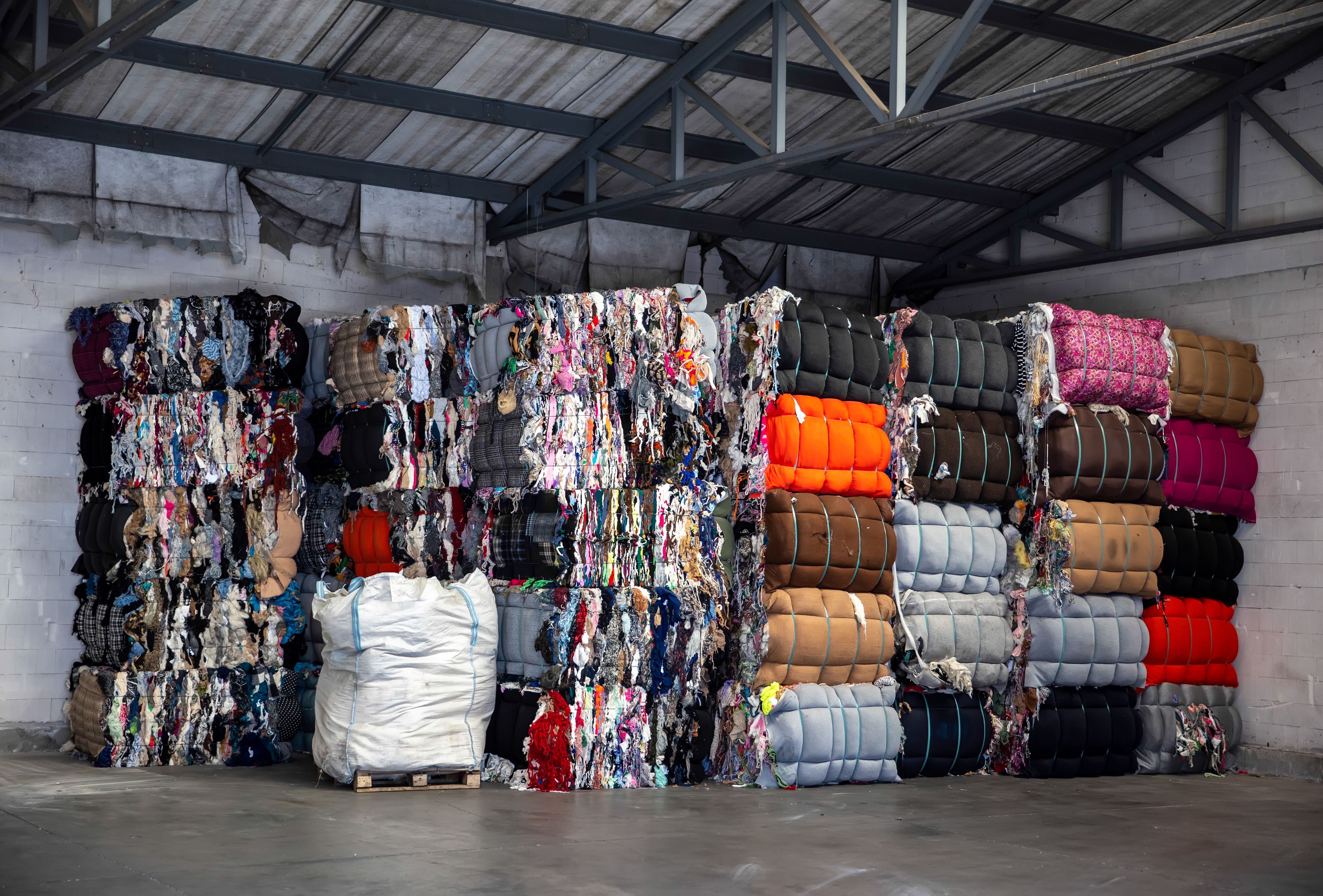 recycled fabric production
