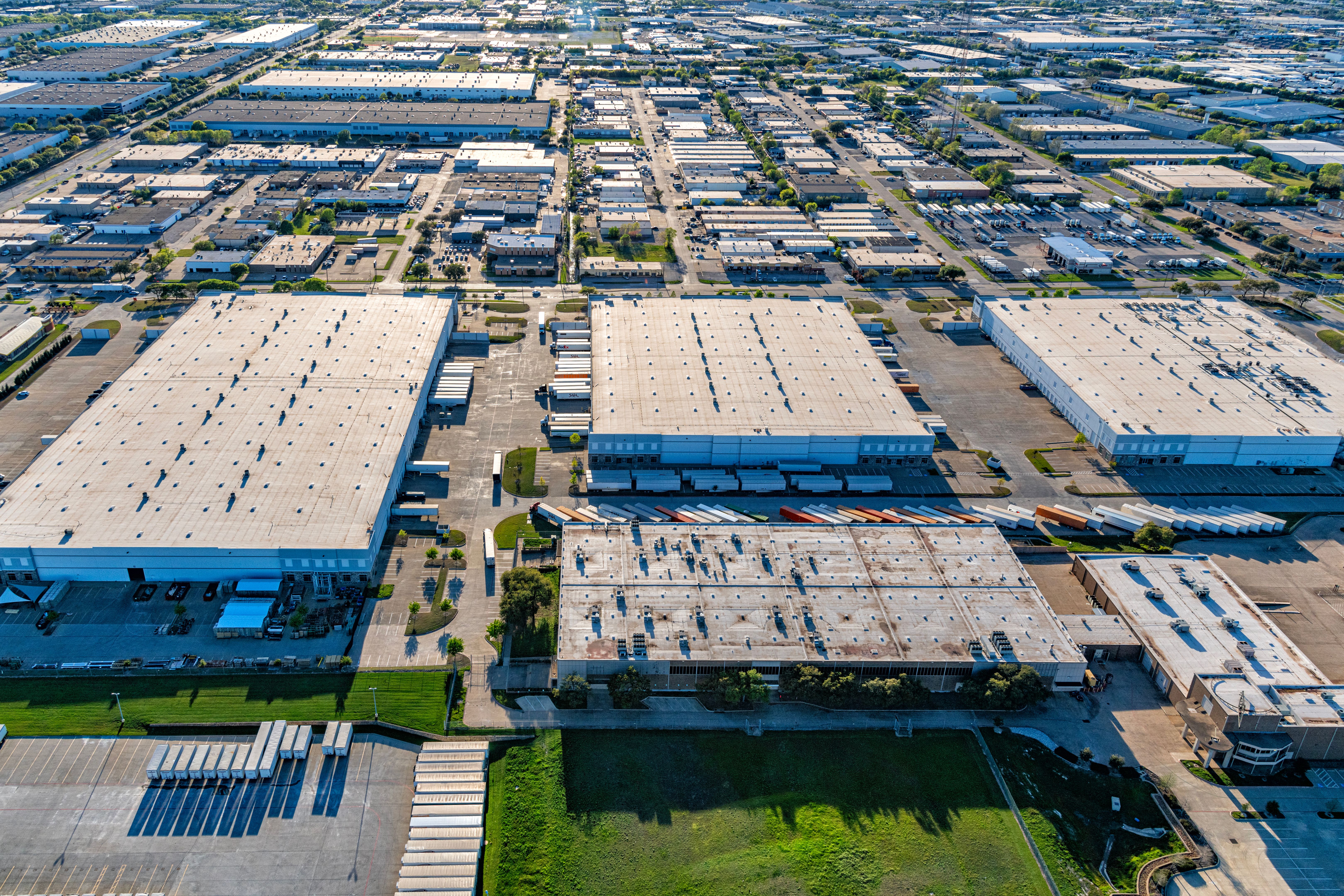 Commercial District Aerial Commercial District Aerial