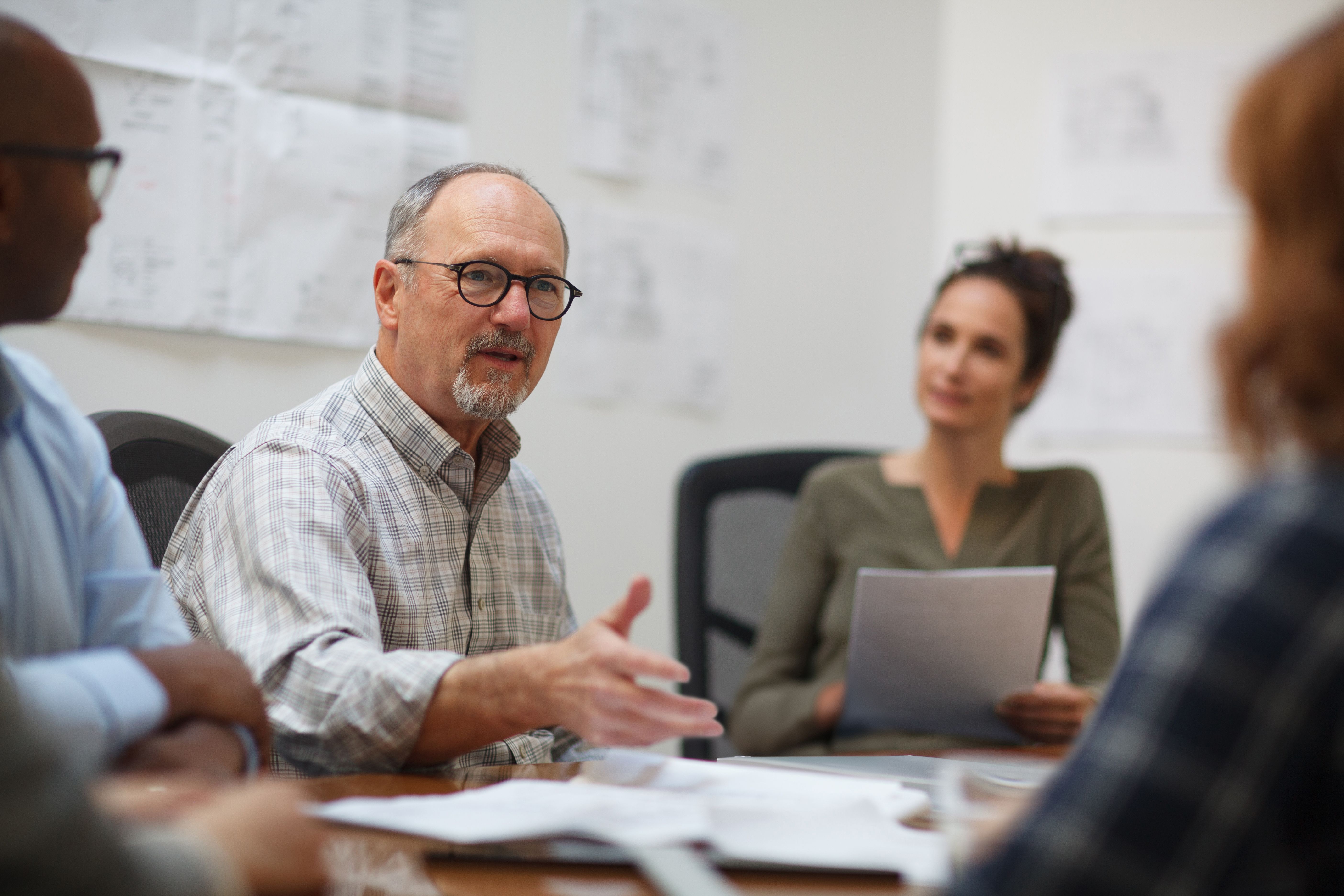 design studio meeting