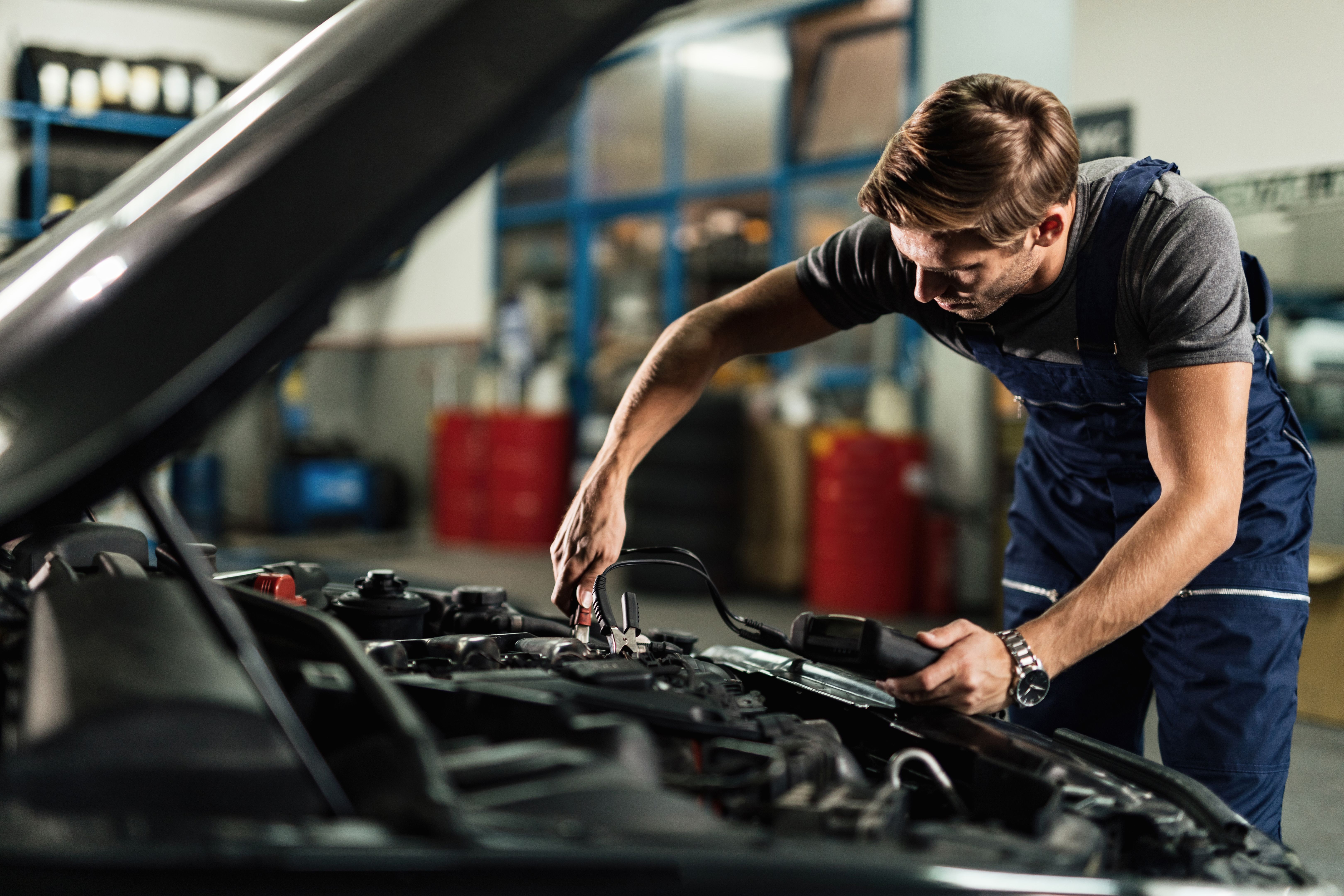car battery check