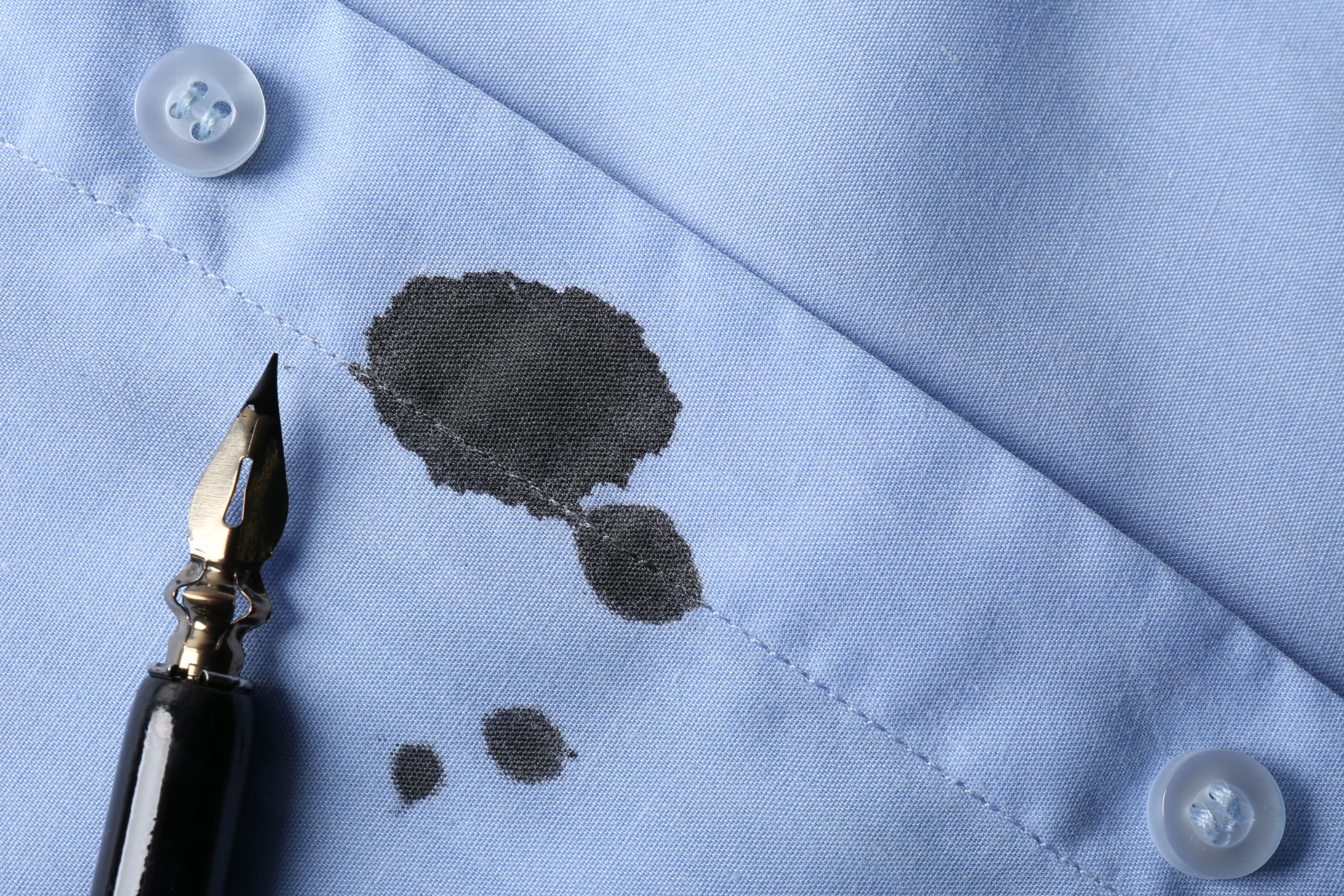 removing ink stains
