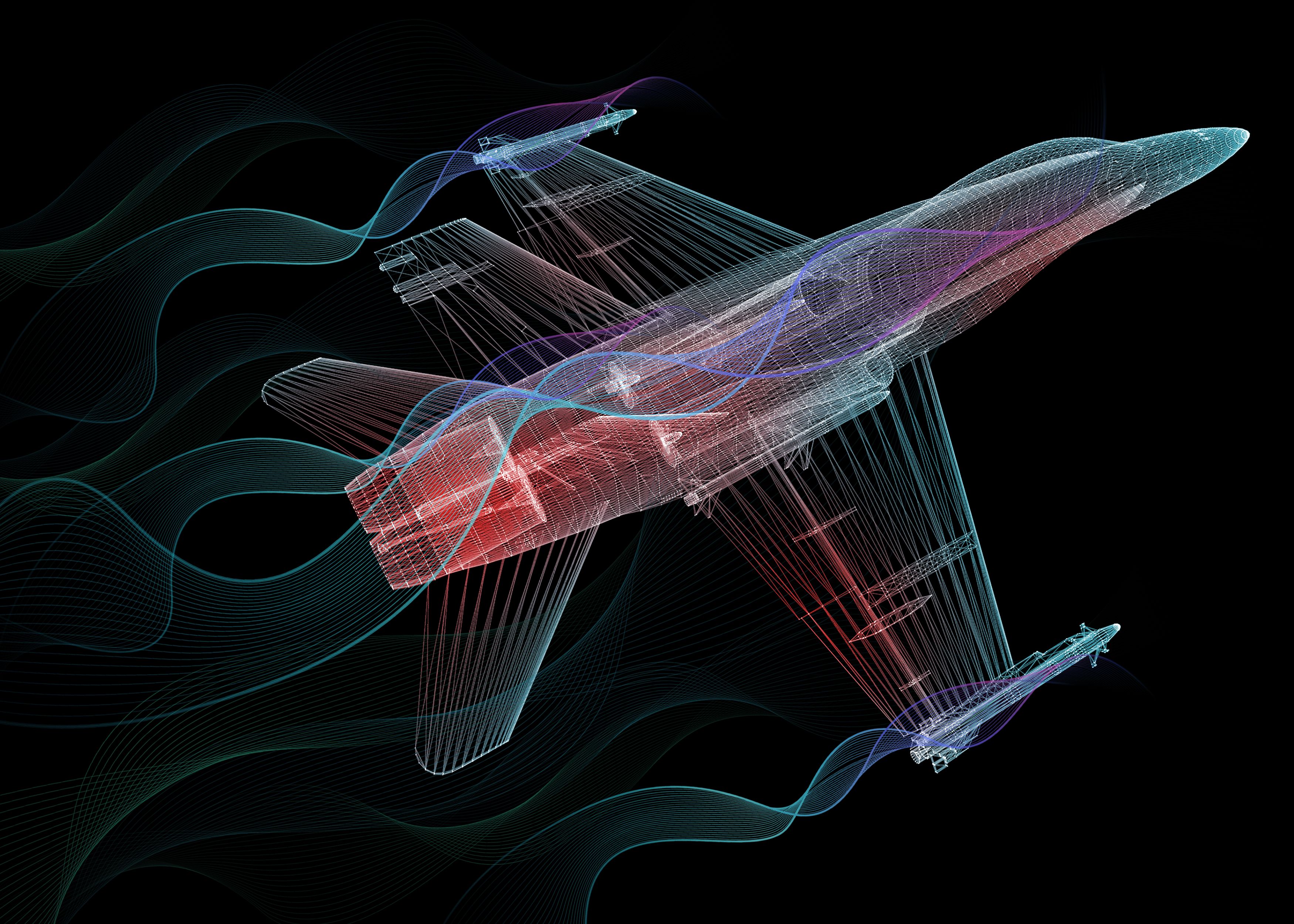 UAV and UCAV thermal test chamber simulating altitude and solar radiation