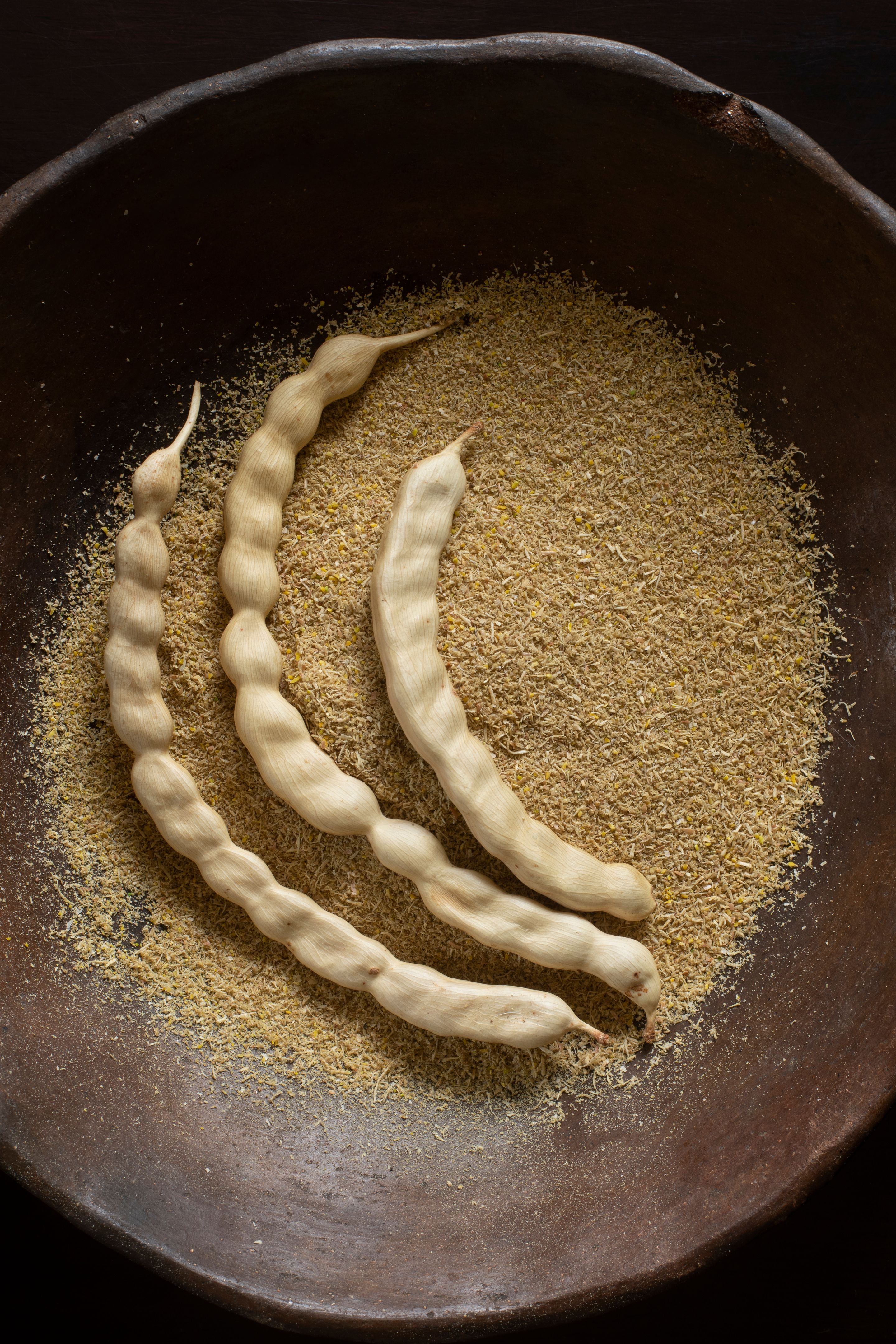 Mesquite pods and mesquite flour. The original Sonoran Desert Gold!  Happy Thanksgiving from TSPE Gold. 