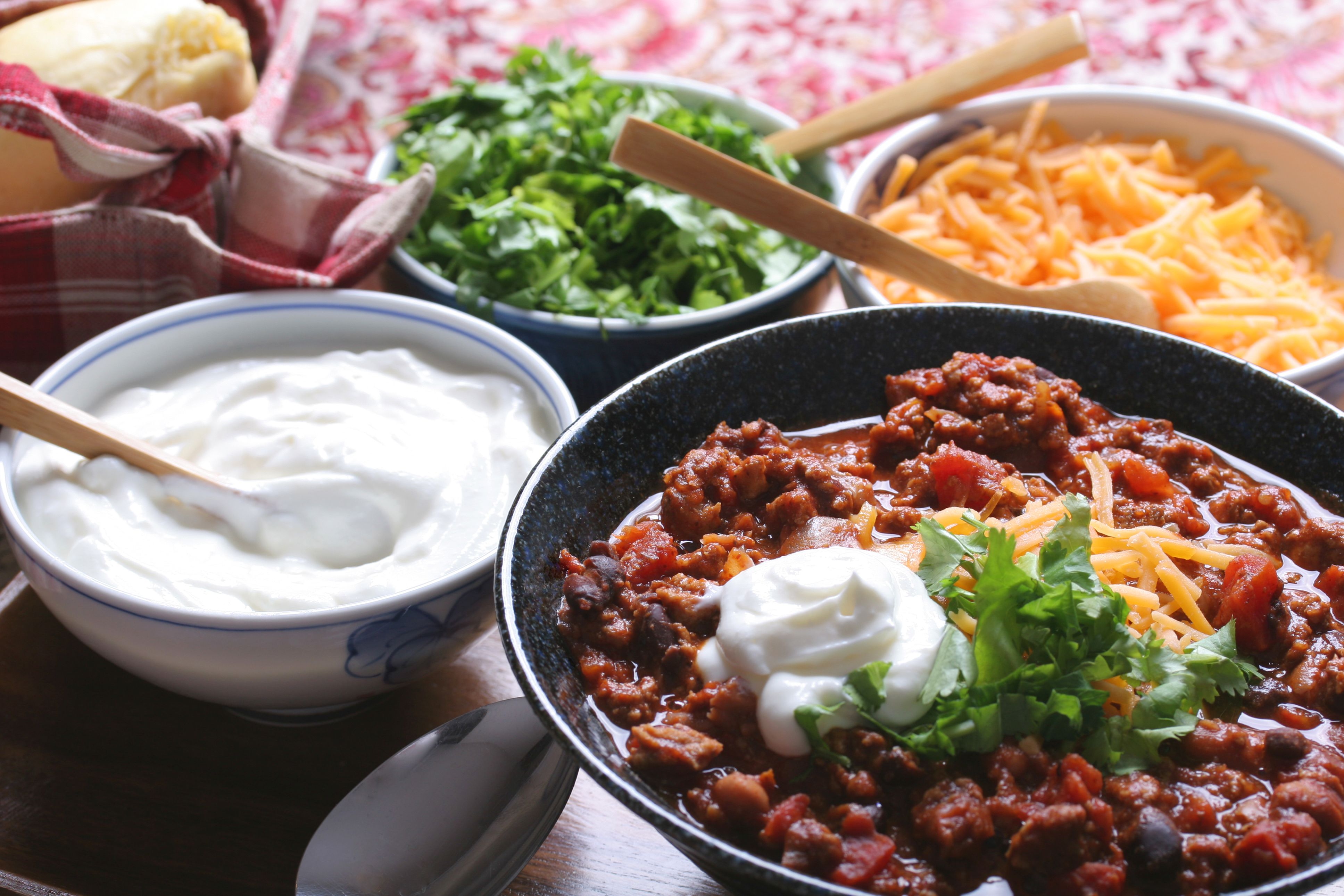 chili toppings