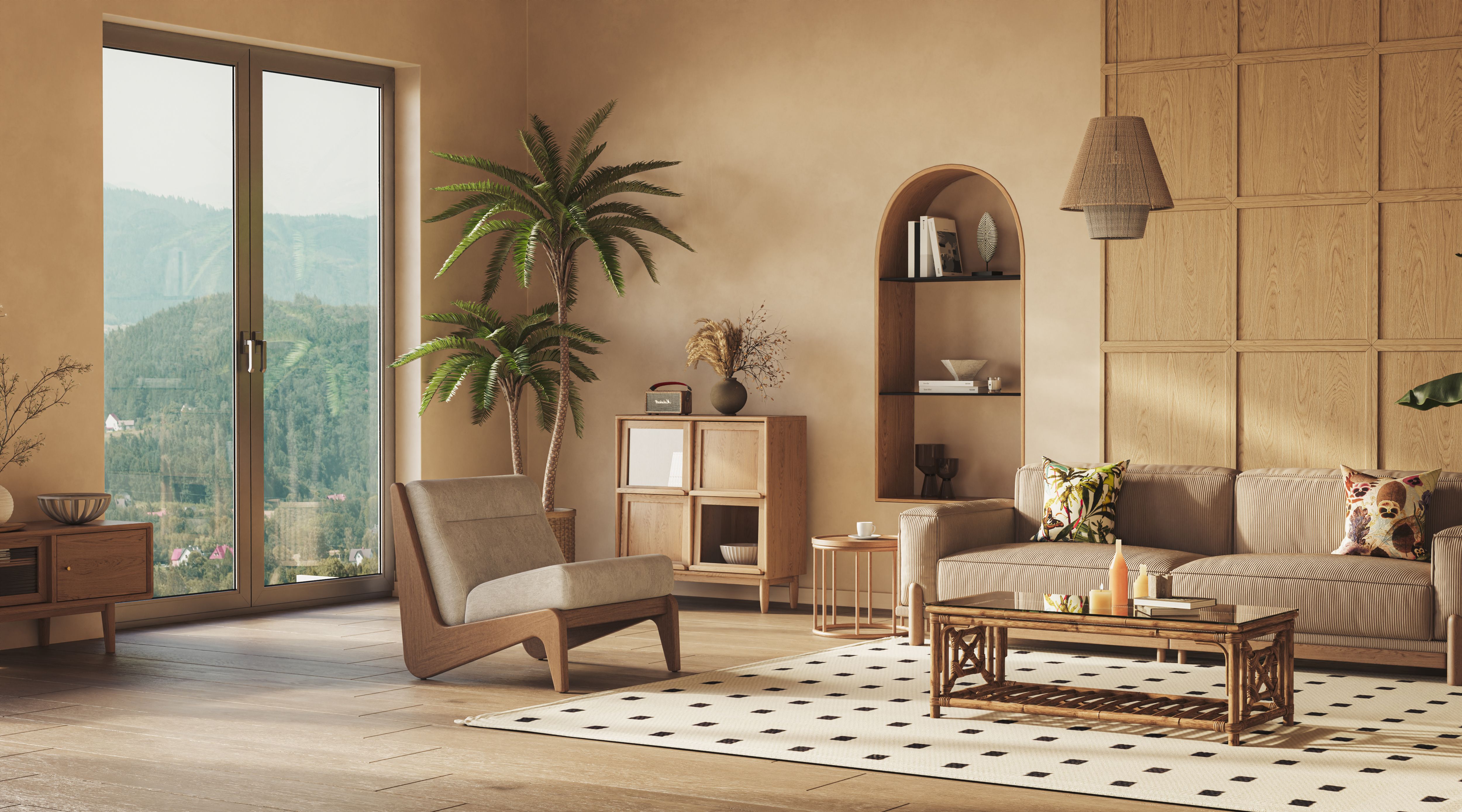 desert inspired interior