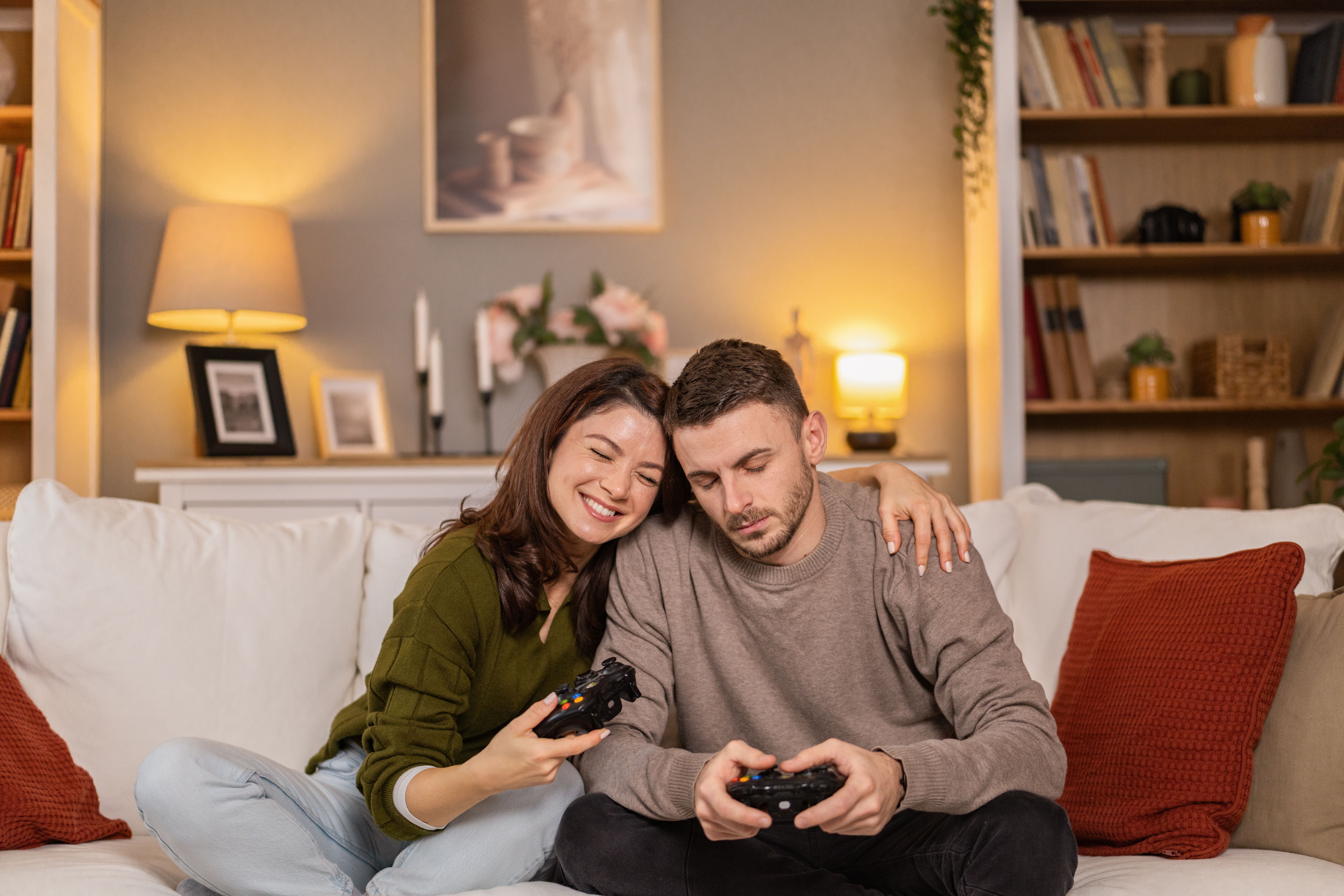 couple sharing hobbies