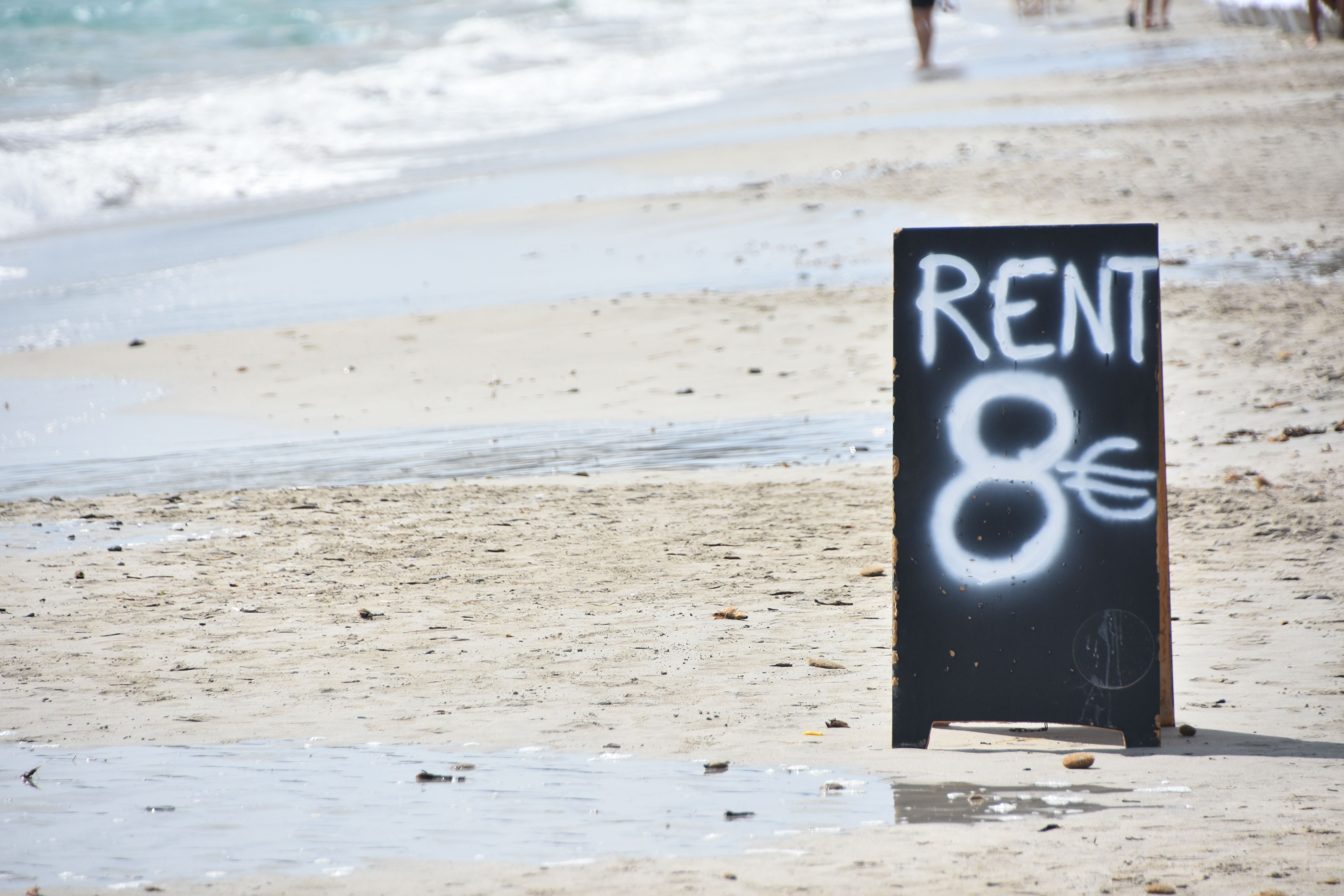 beachfront rental budget