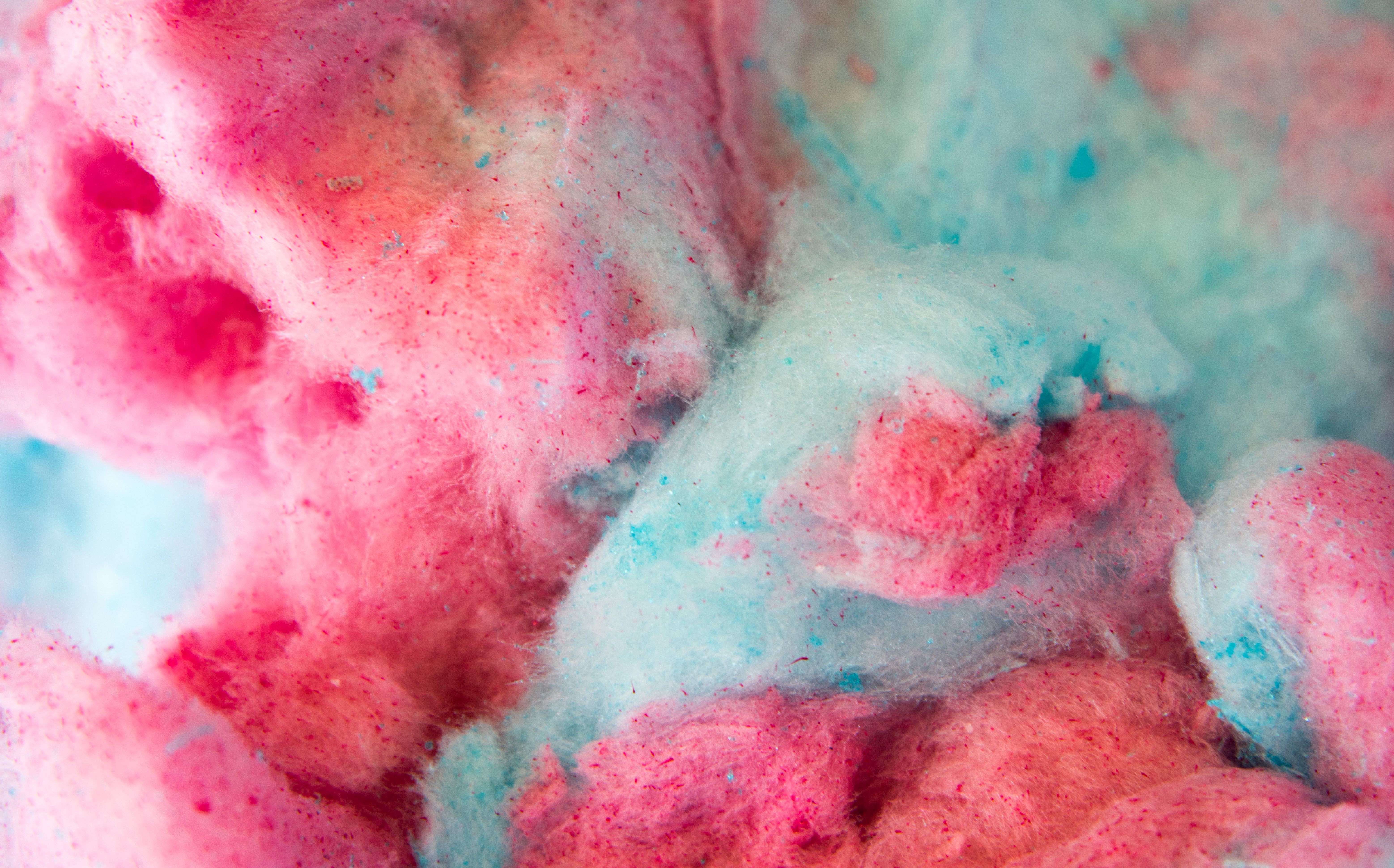cotton candy closeup