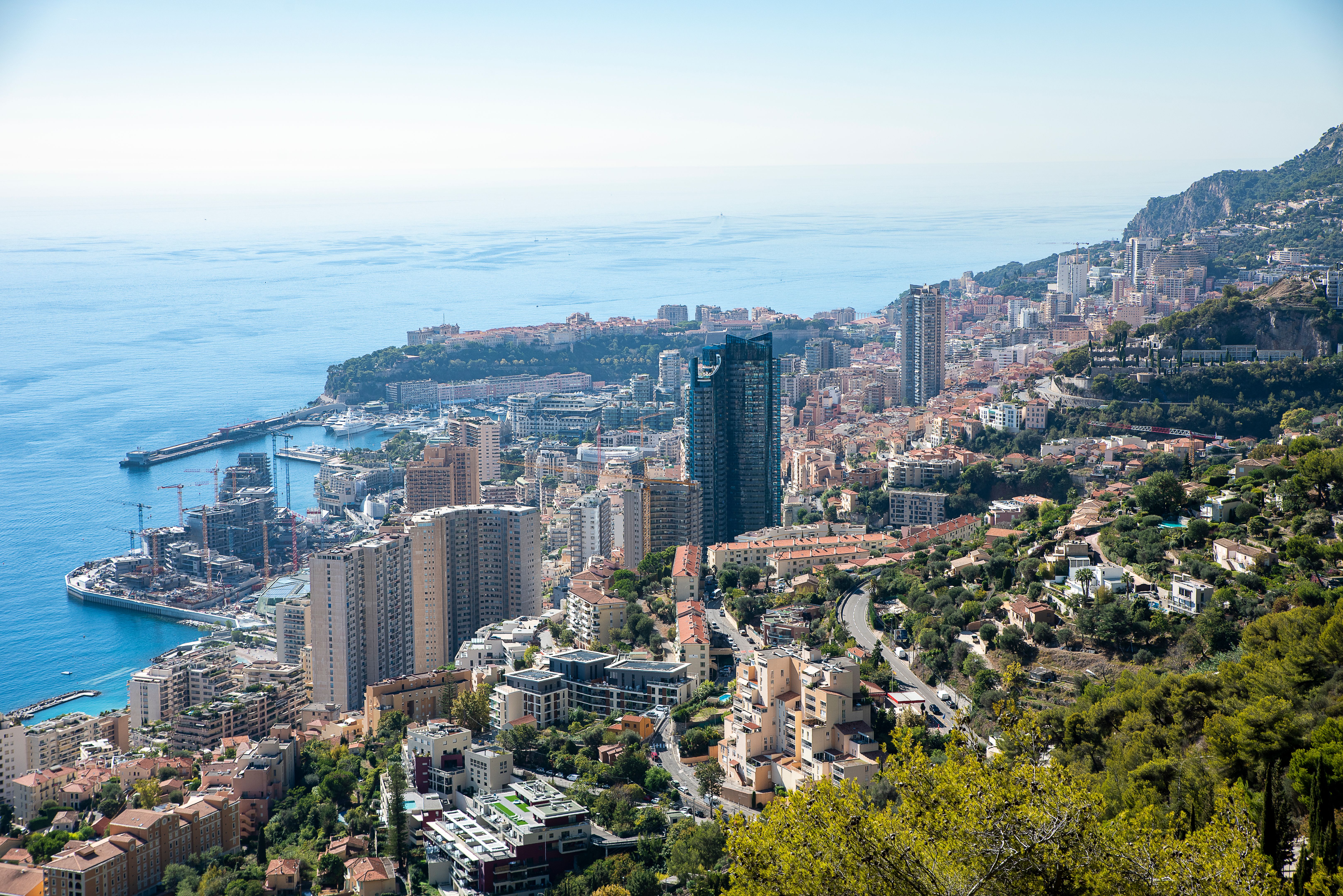 monaco business district
