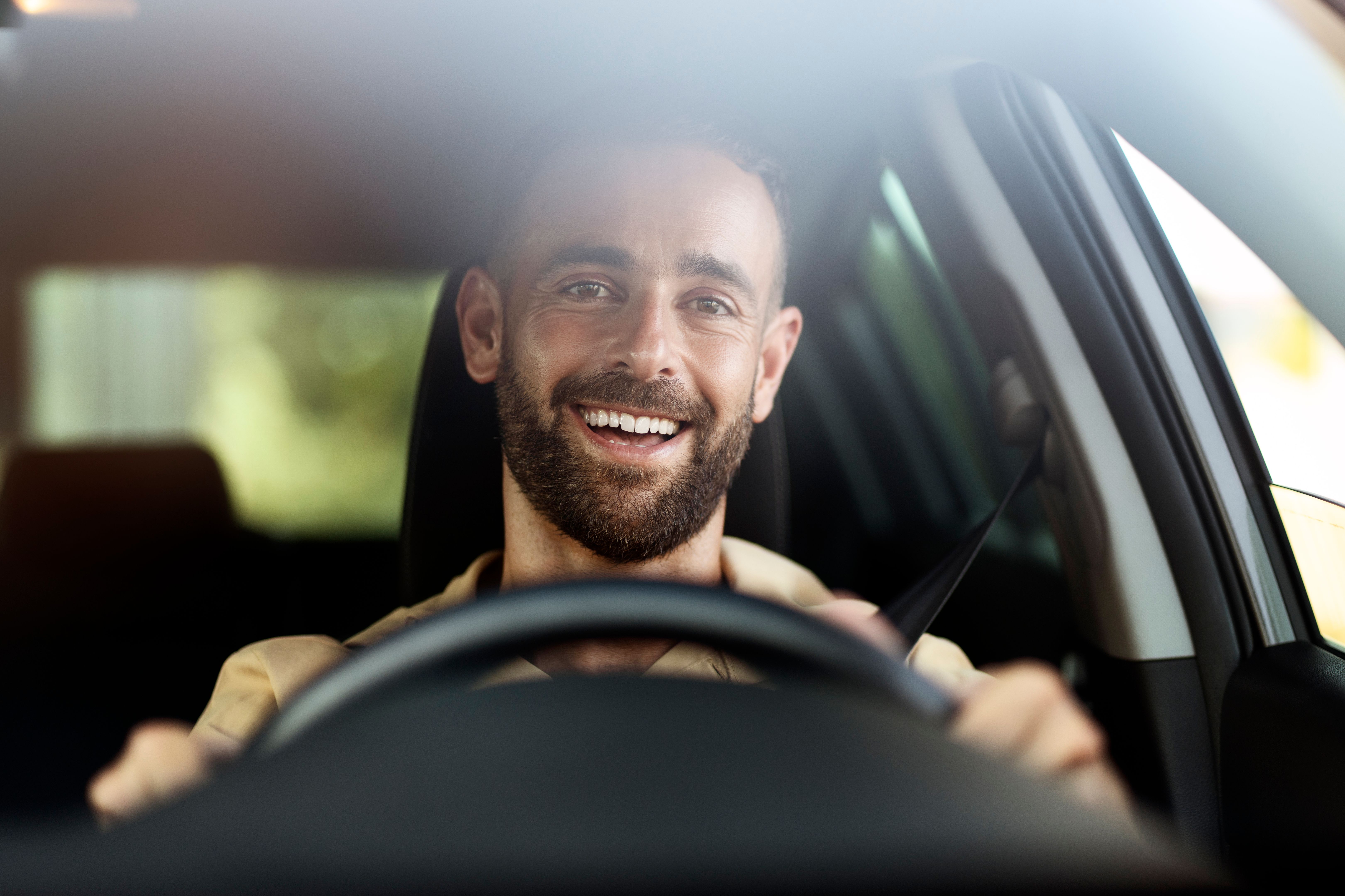 confident driver