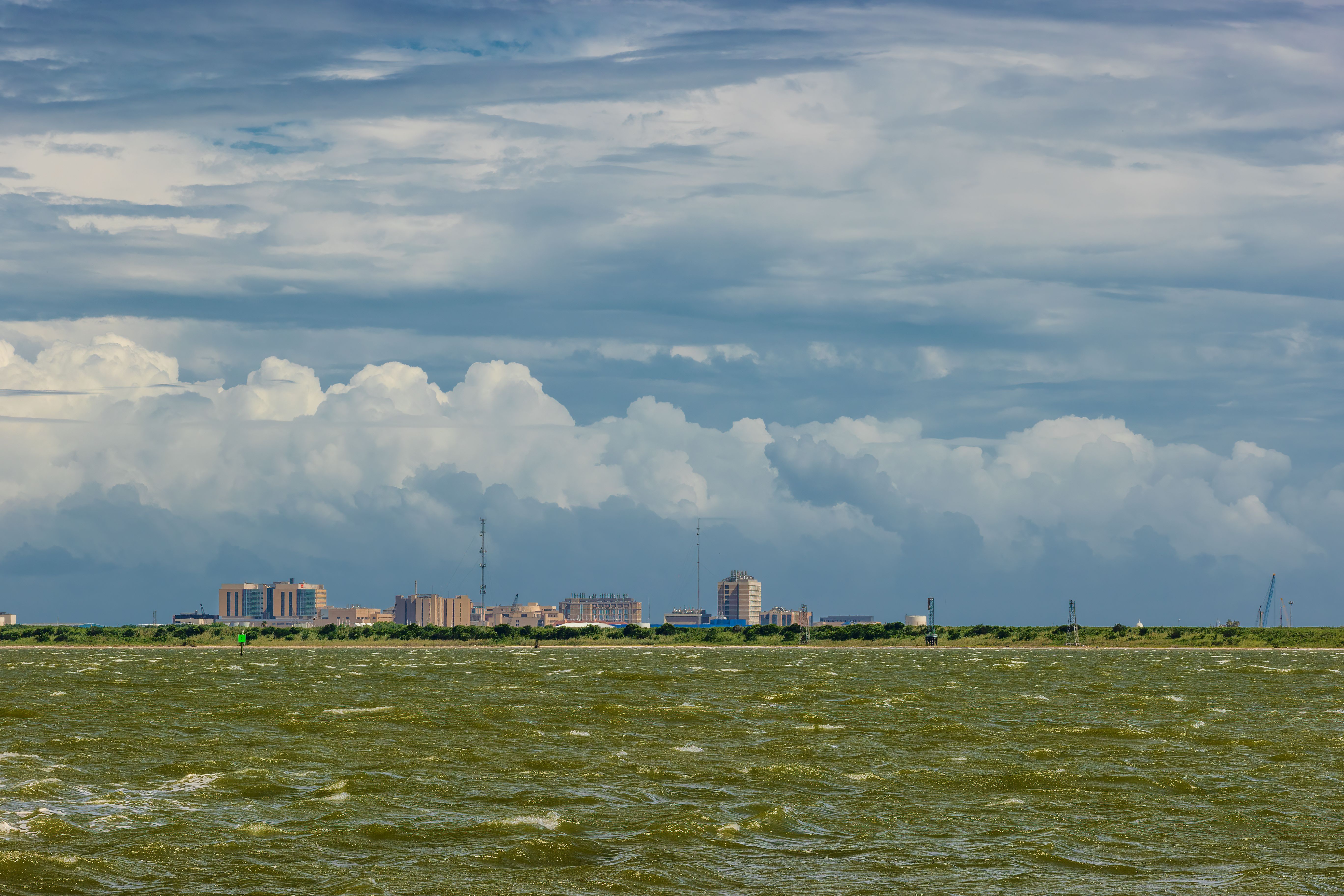 texas city skyline