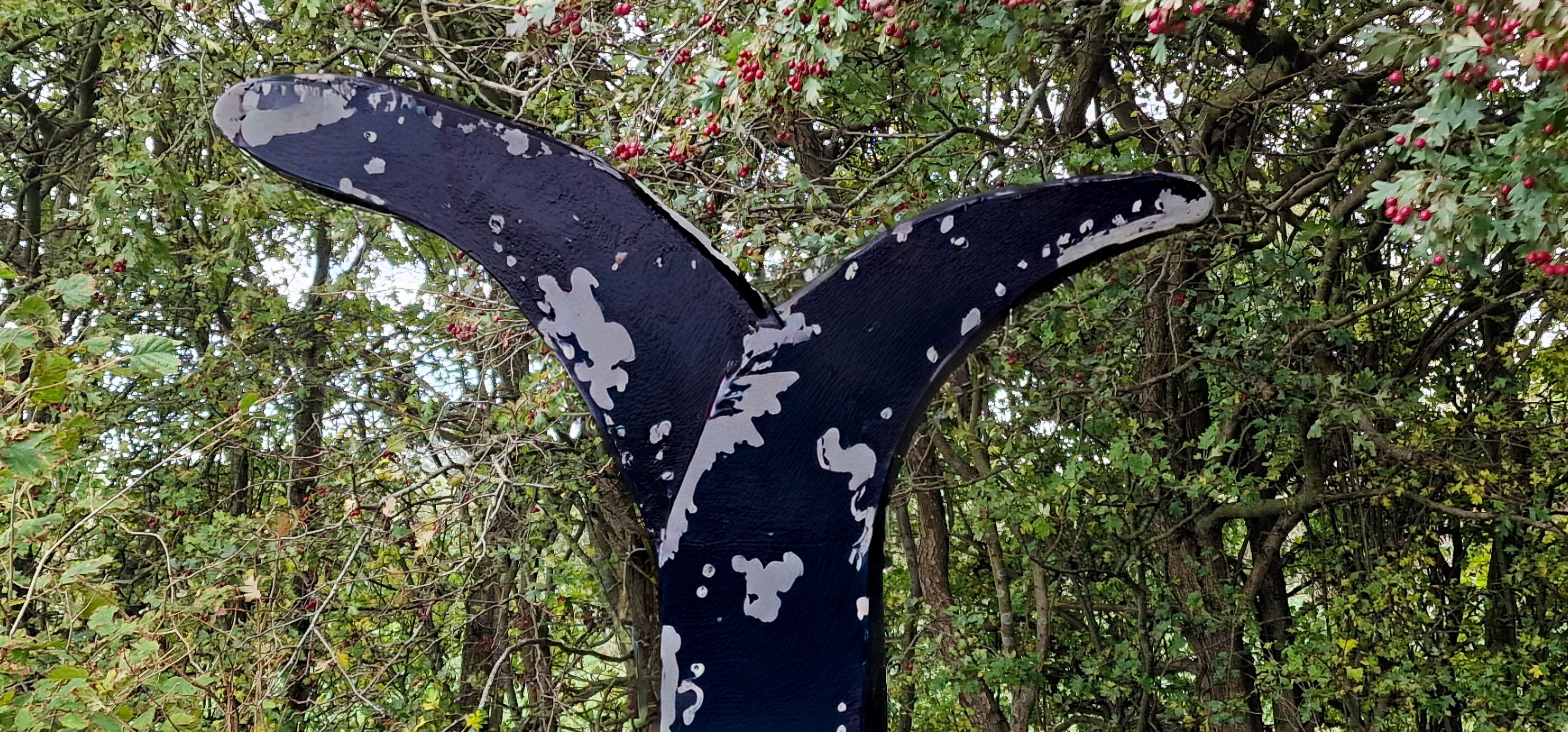 metal sculpture outdoors