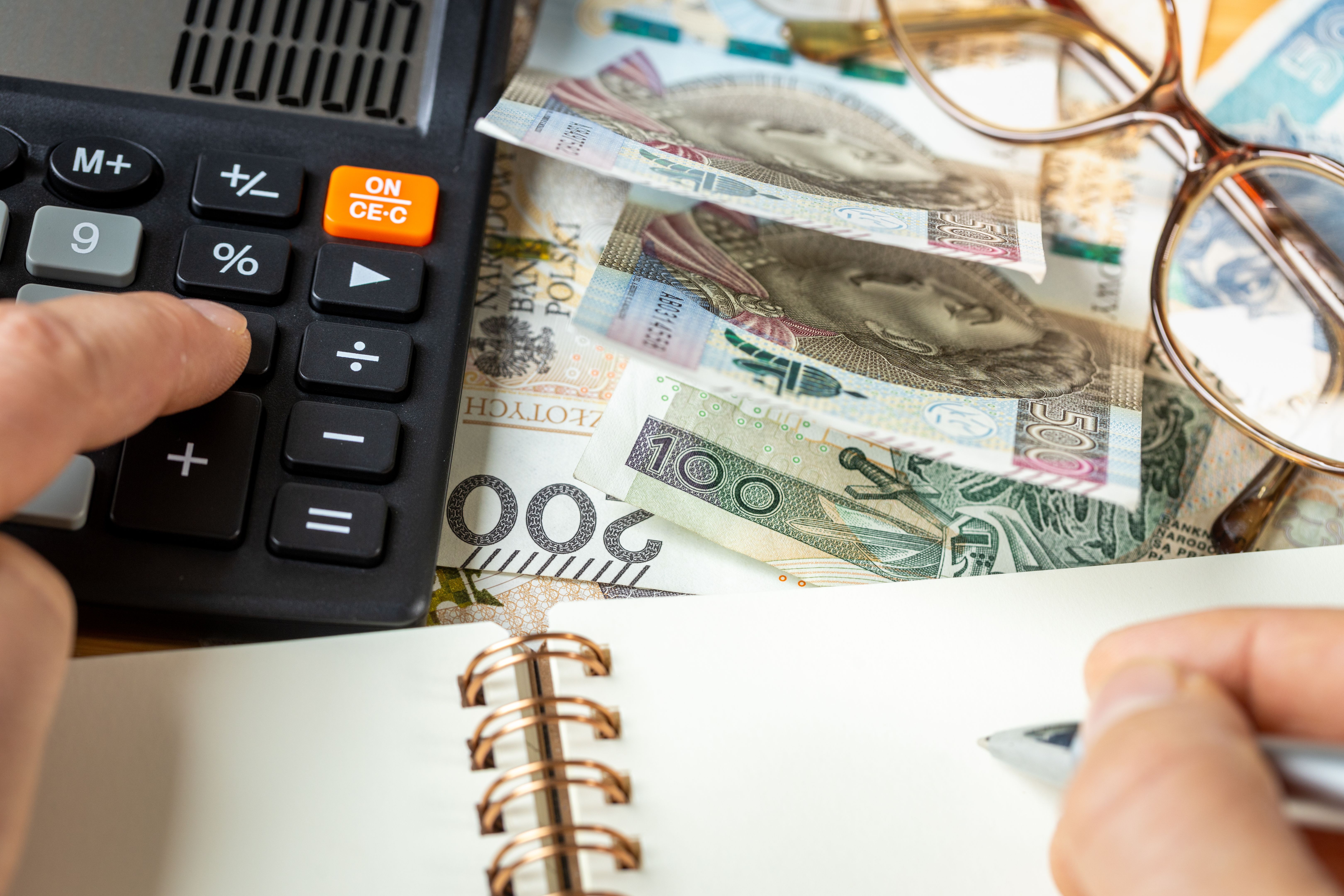 money and calculator