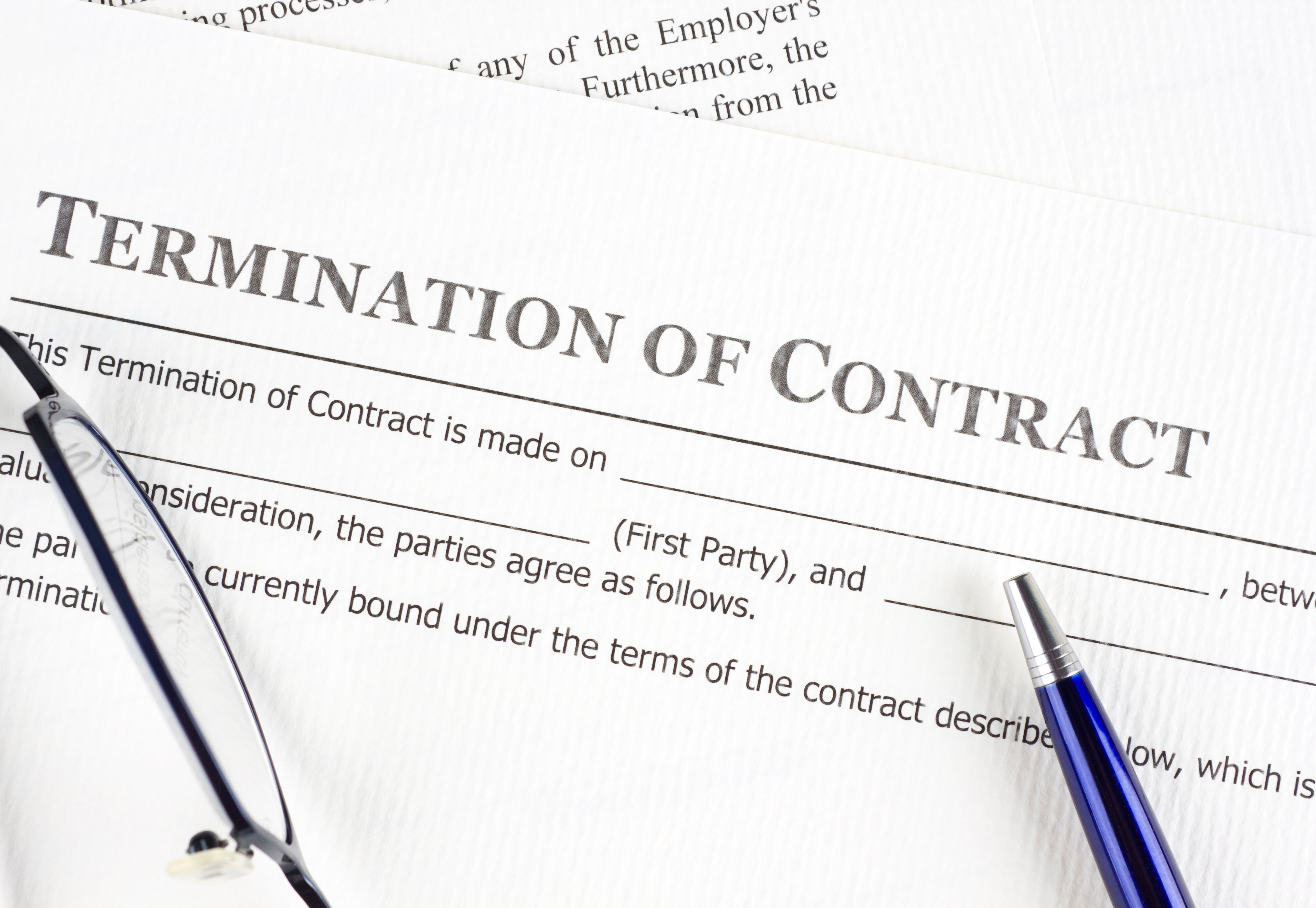 contract termination