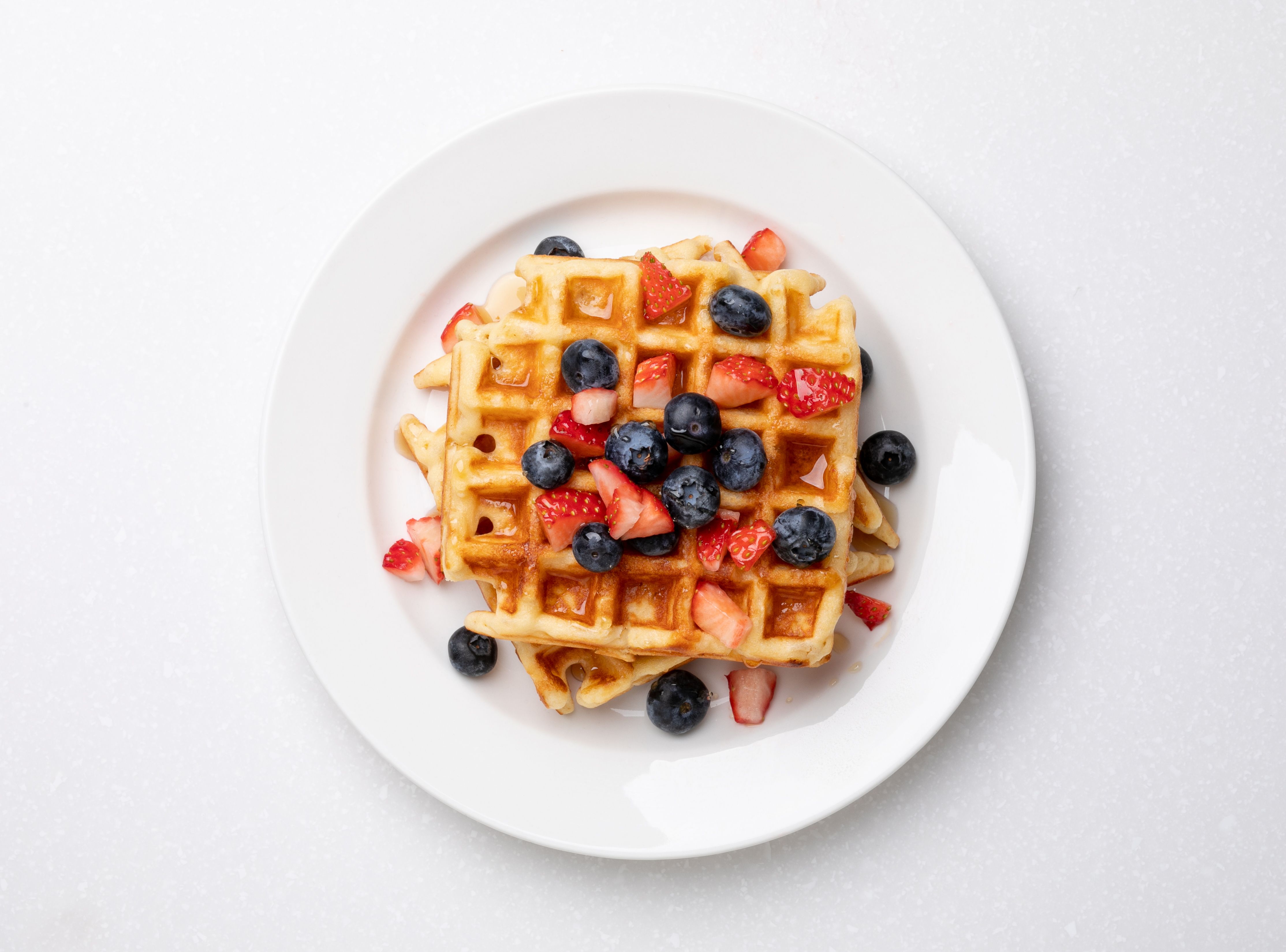 waffle breakfast