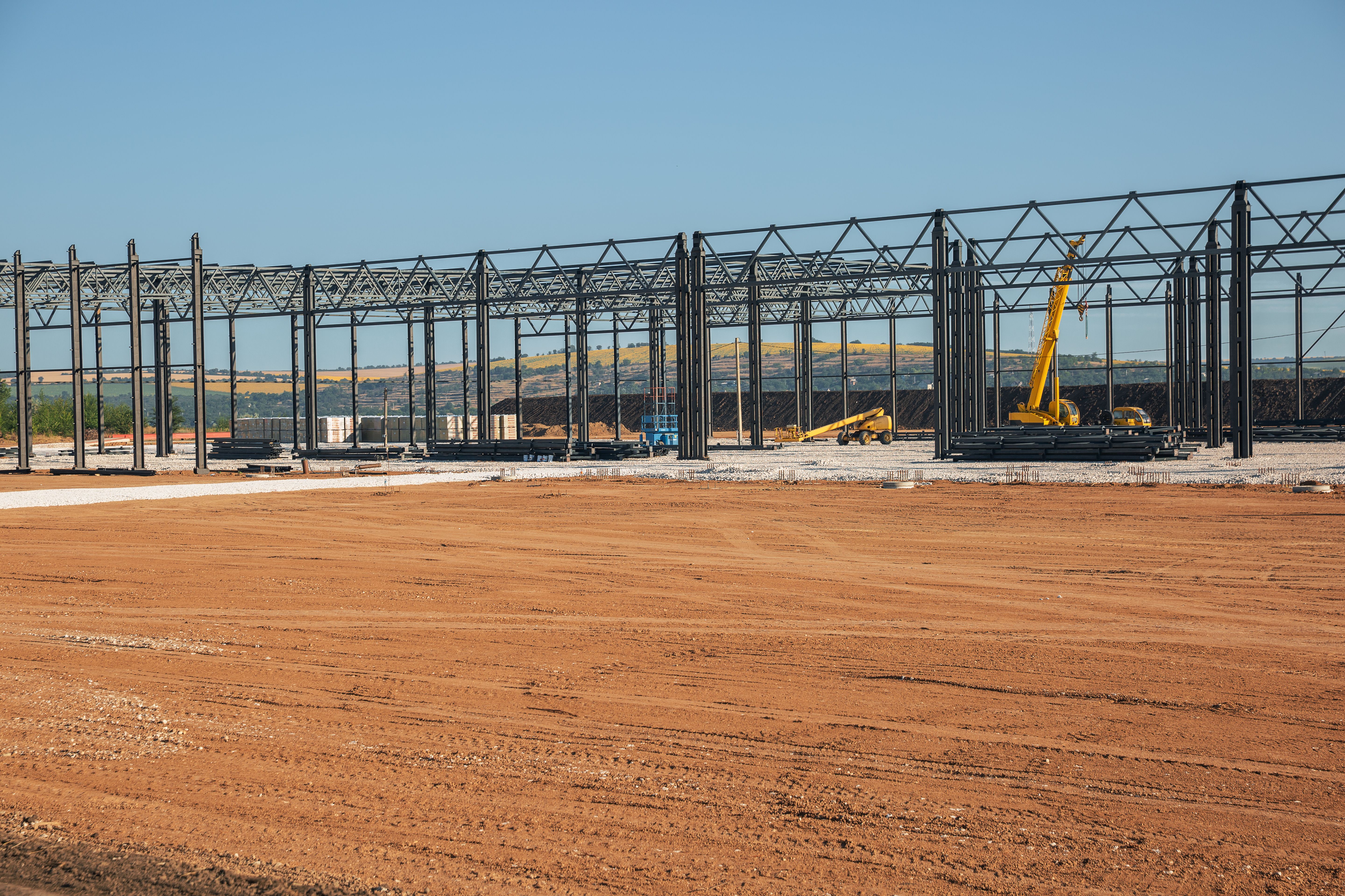 steel frame construction