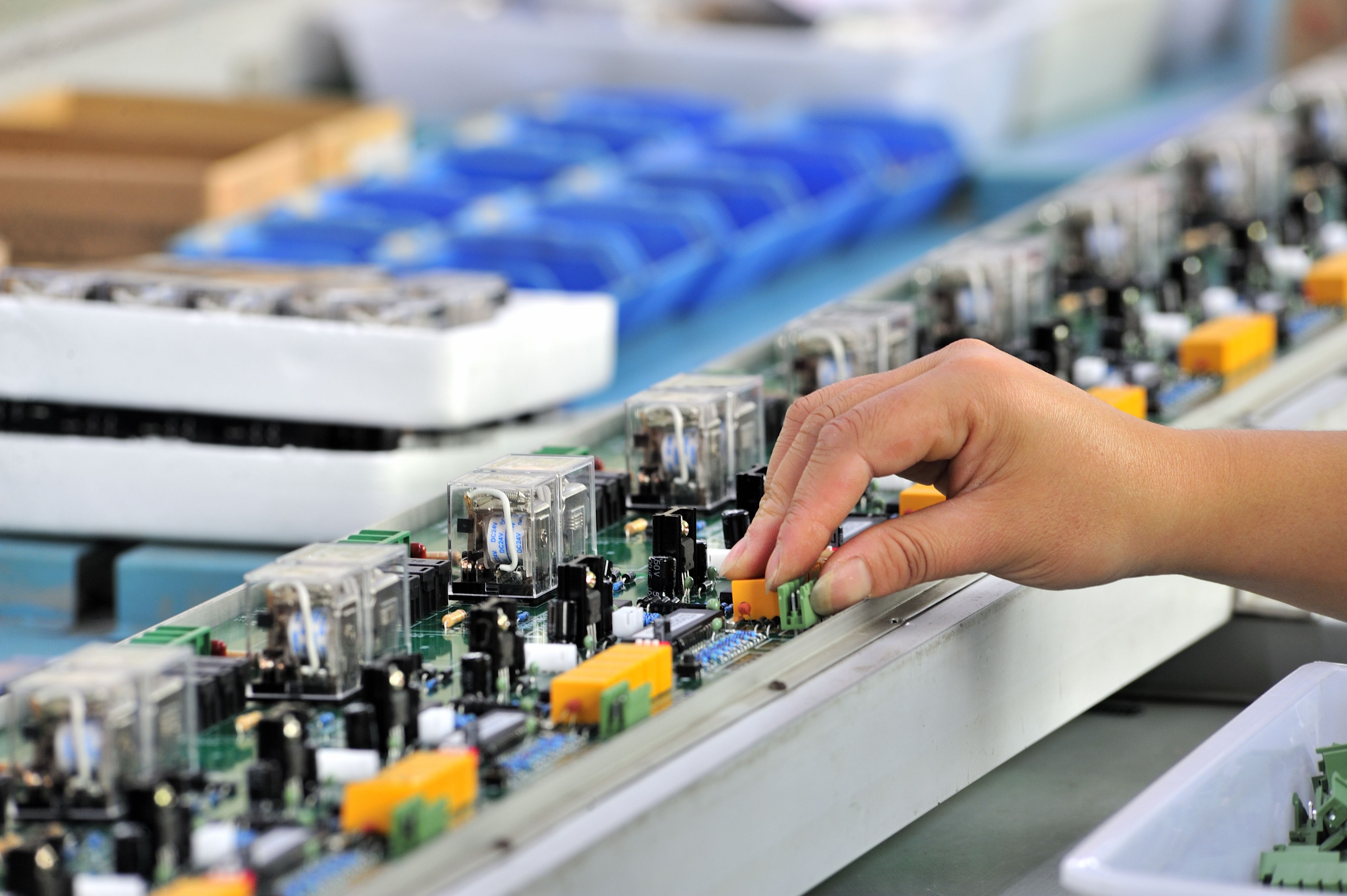 Production Line, Electronics Industry