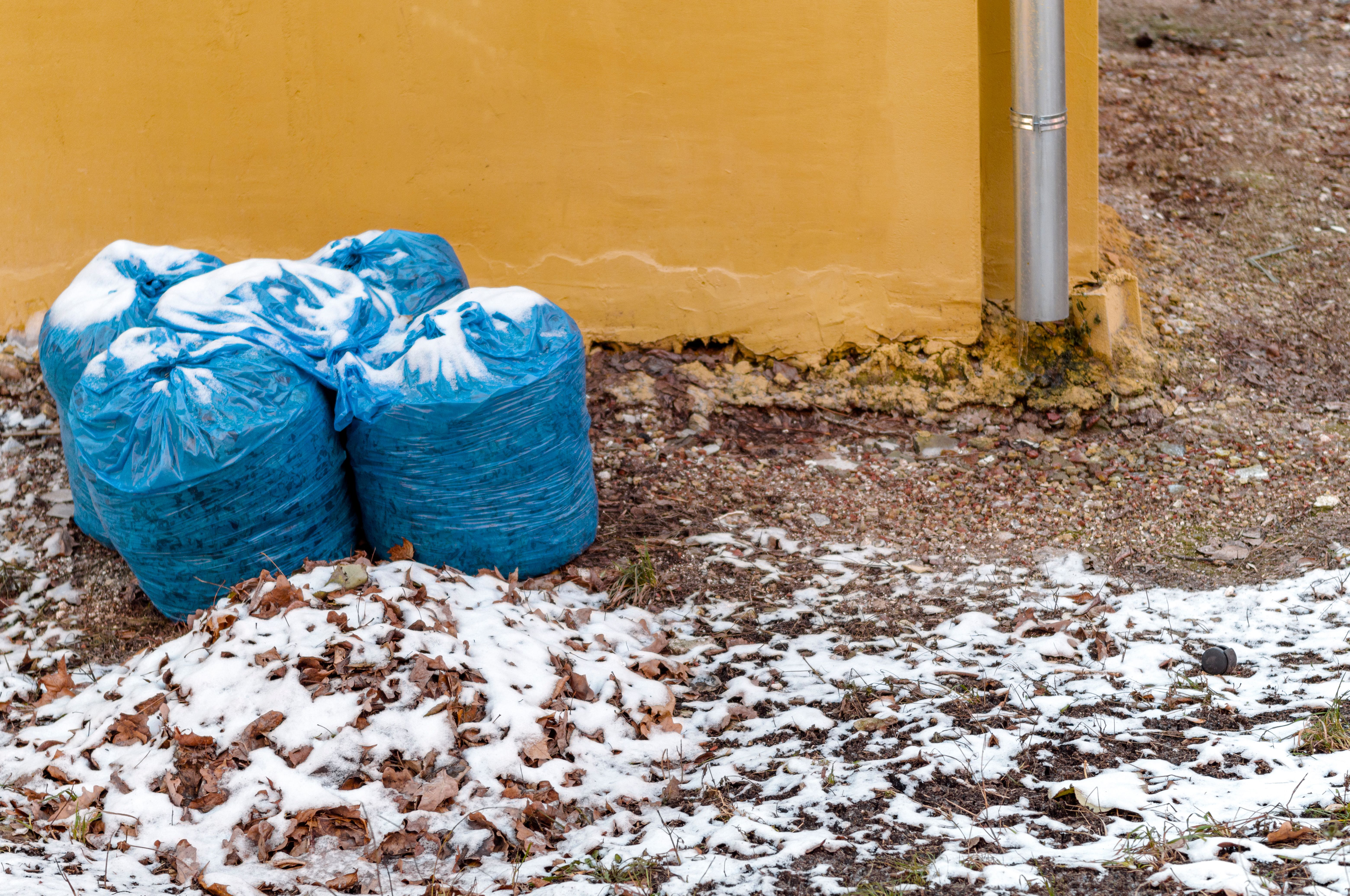 bags full of garbage bags full of garbage