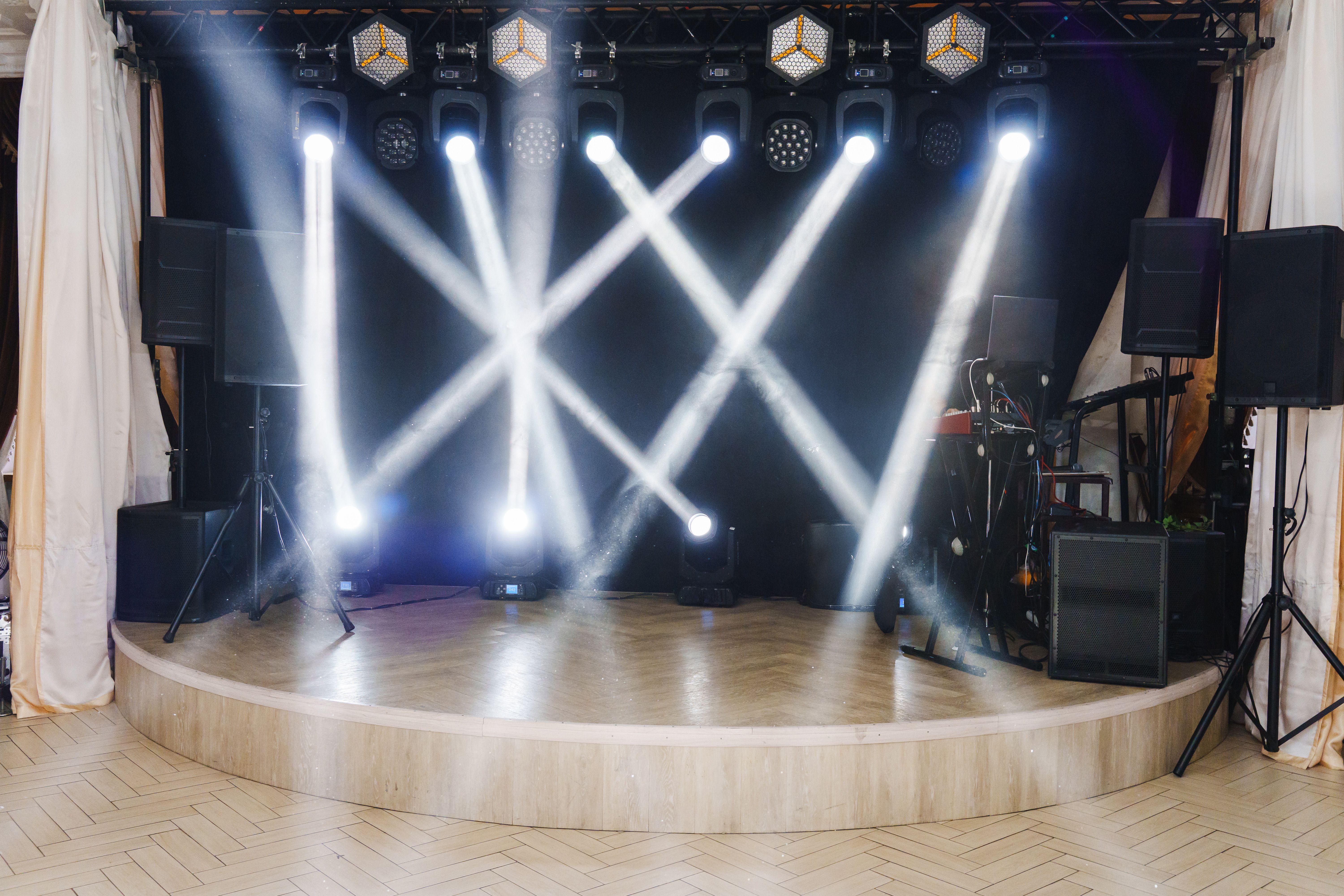 professional lighting setup