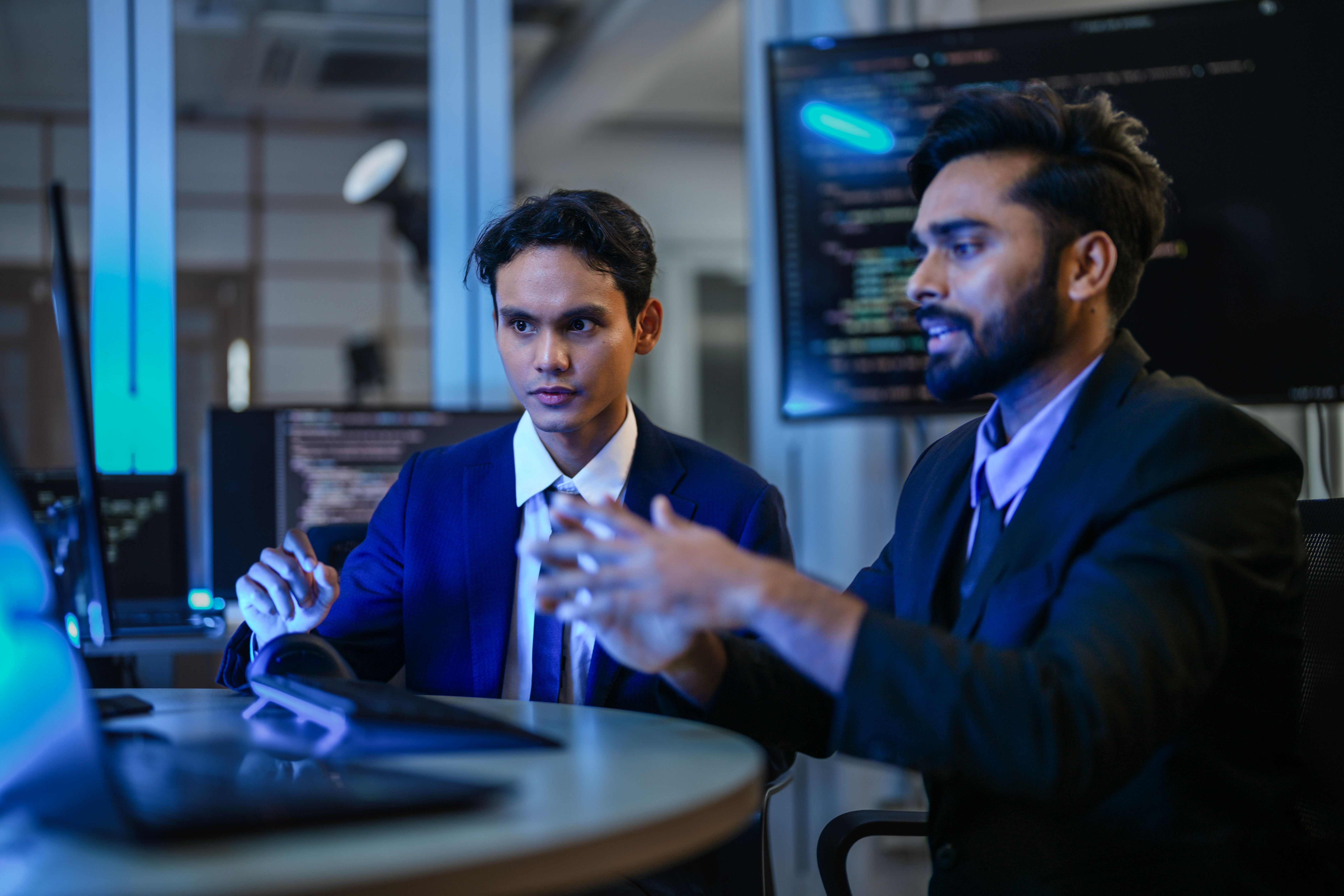 business coaching session