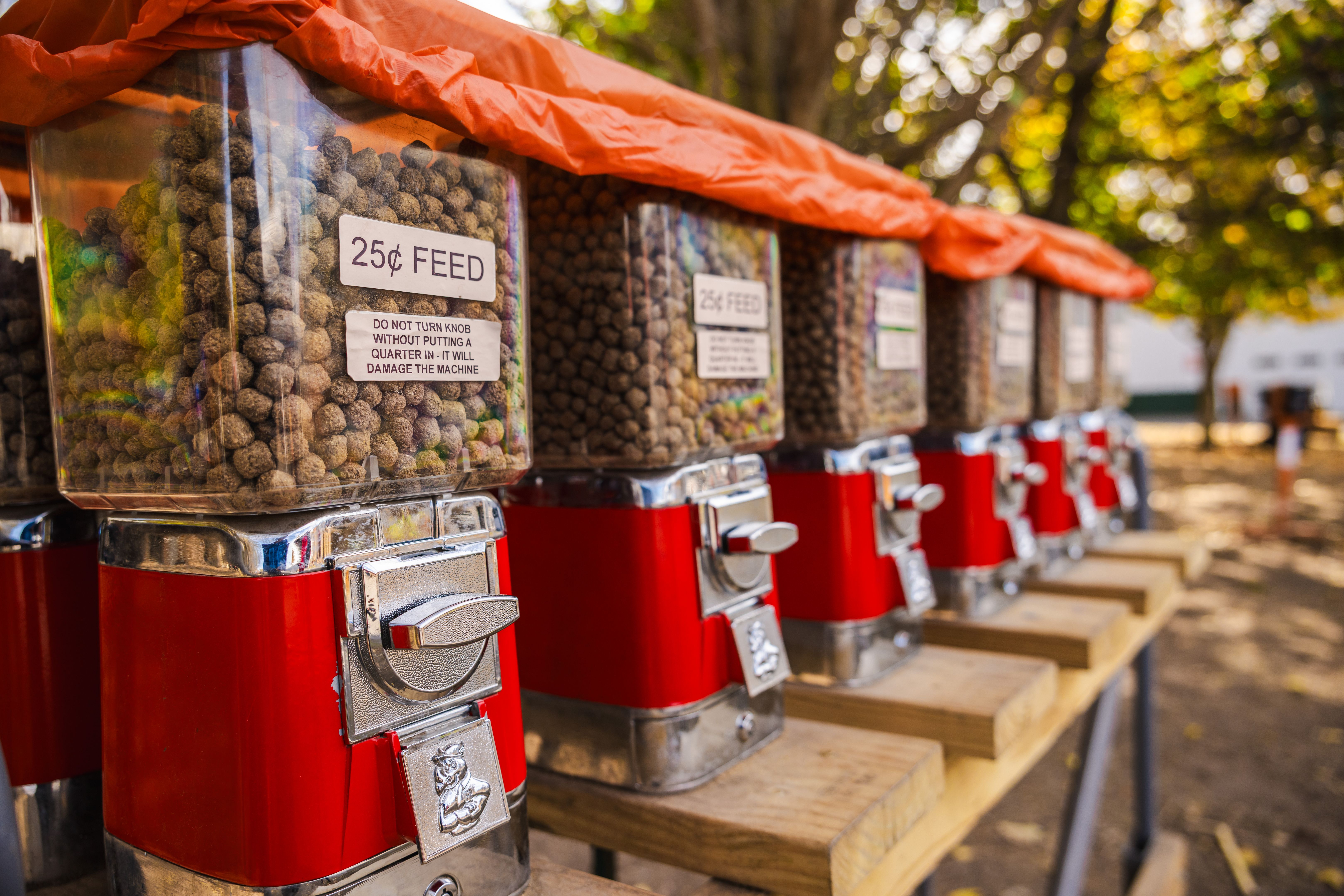 diverse vending options