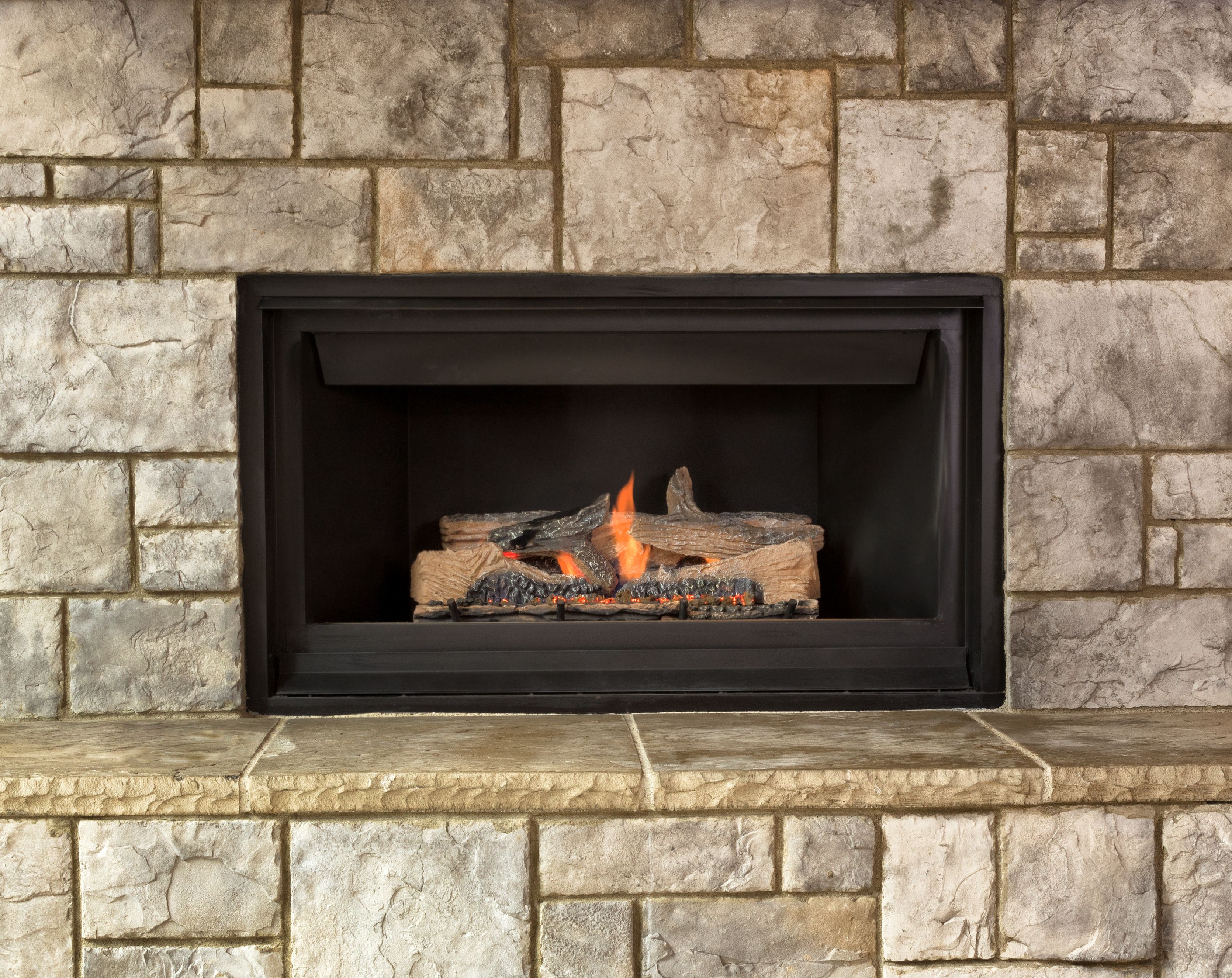 custom gas fireplace