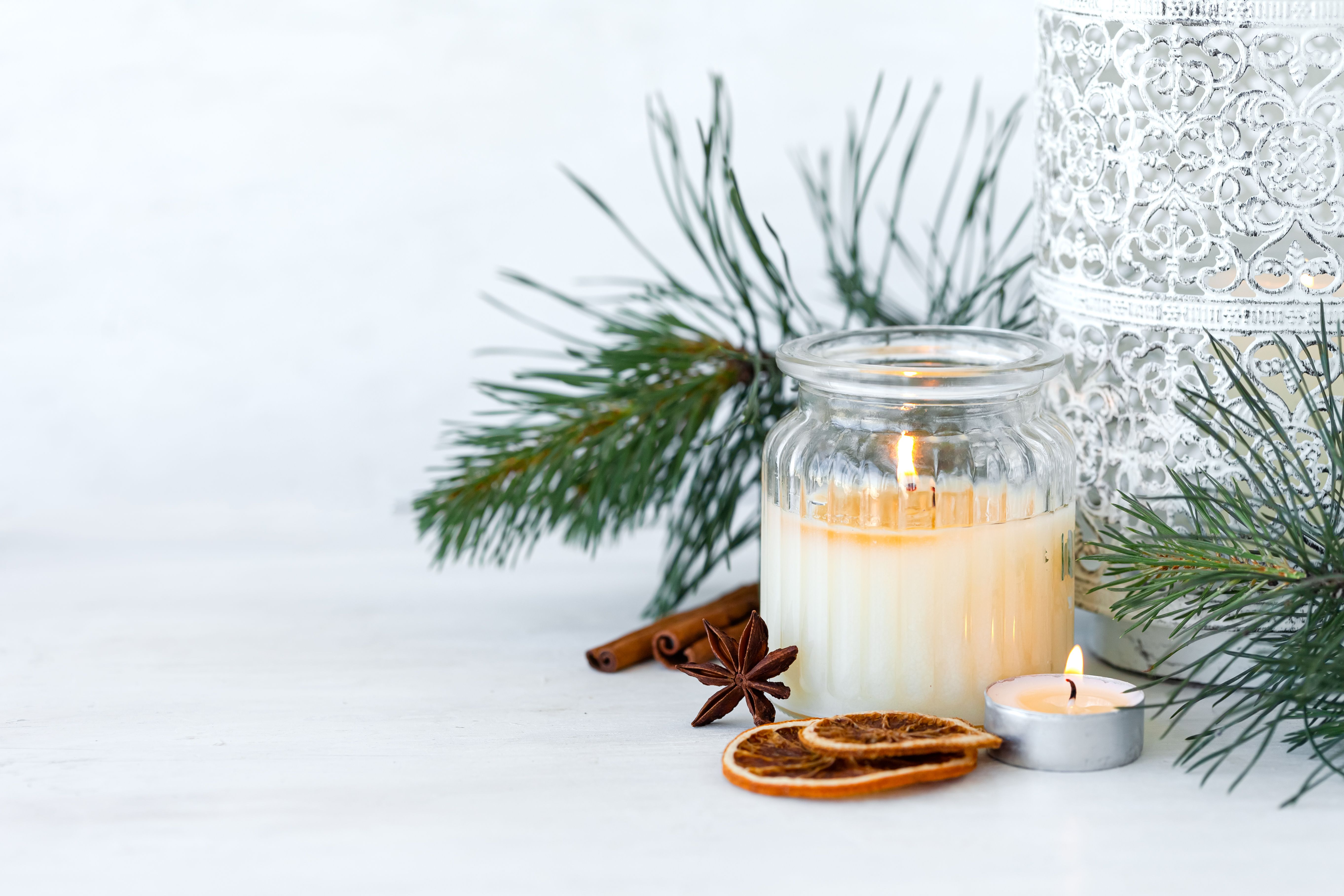 winter candles