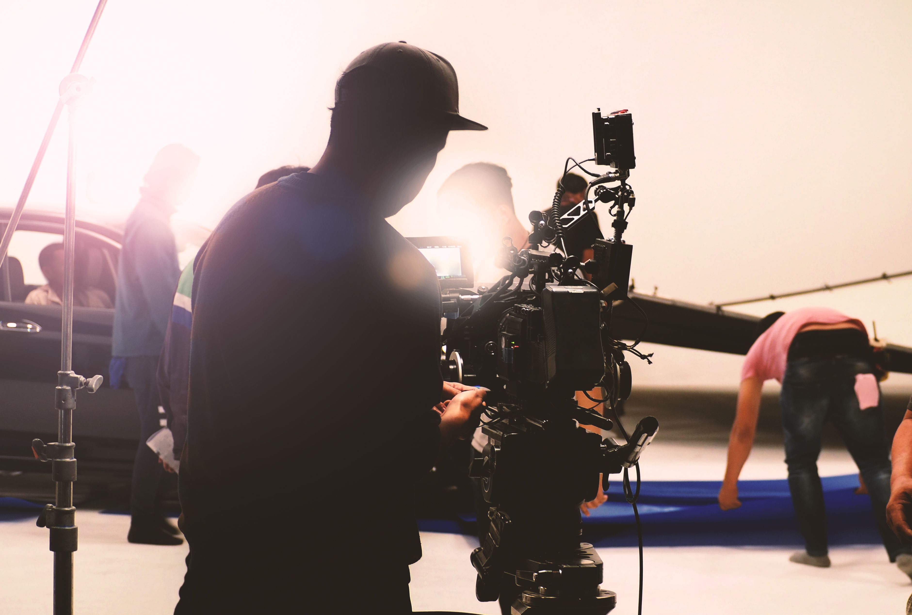 videographer working