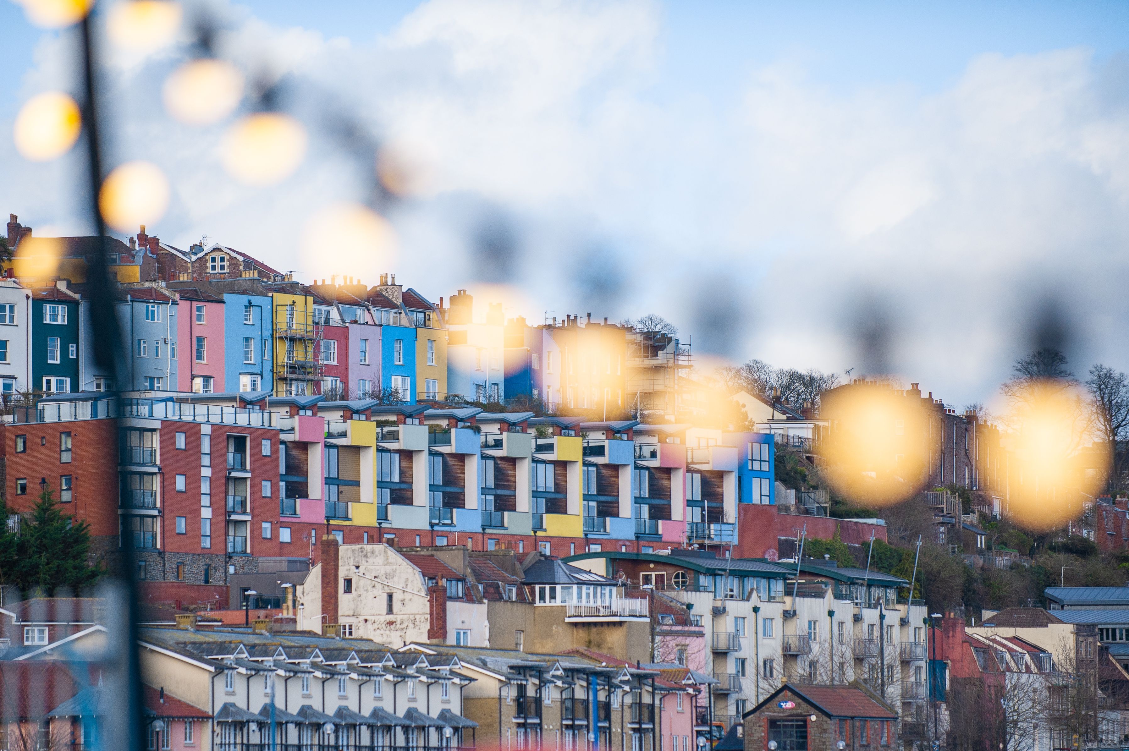 colorful houses bristol