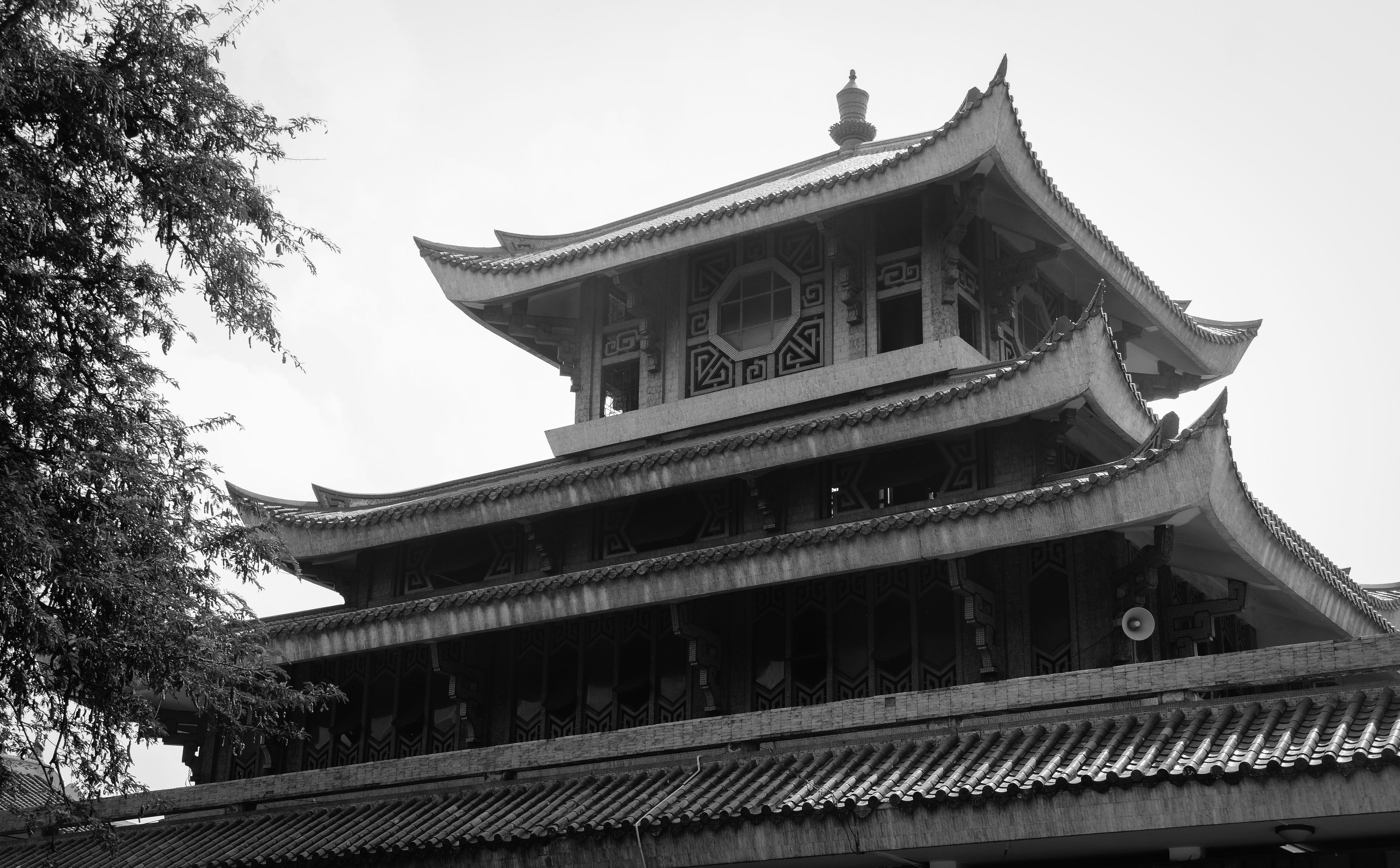 Local temple in An Giang, Vietnam