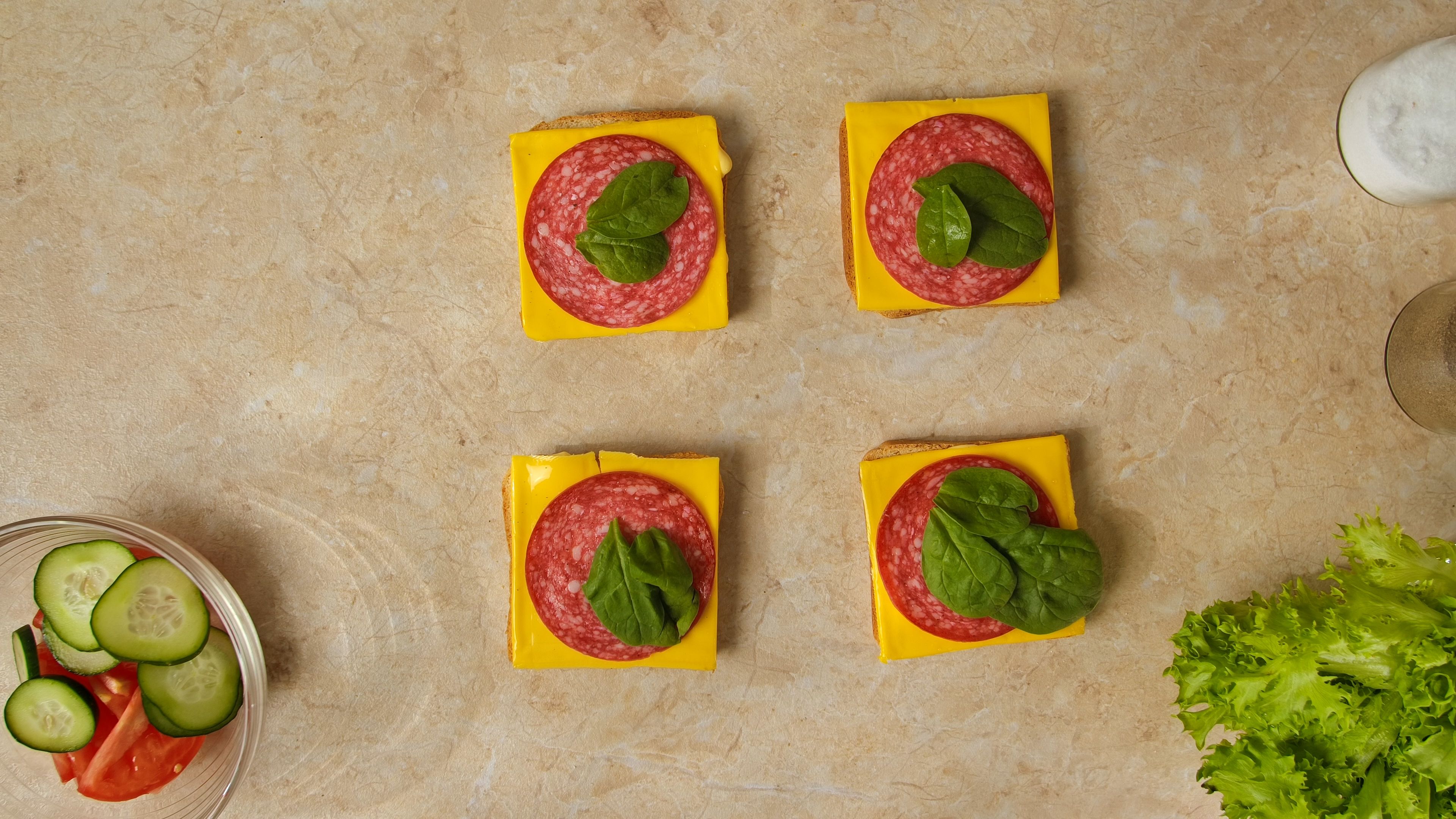 creative sandwich ingredients