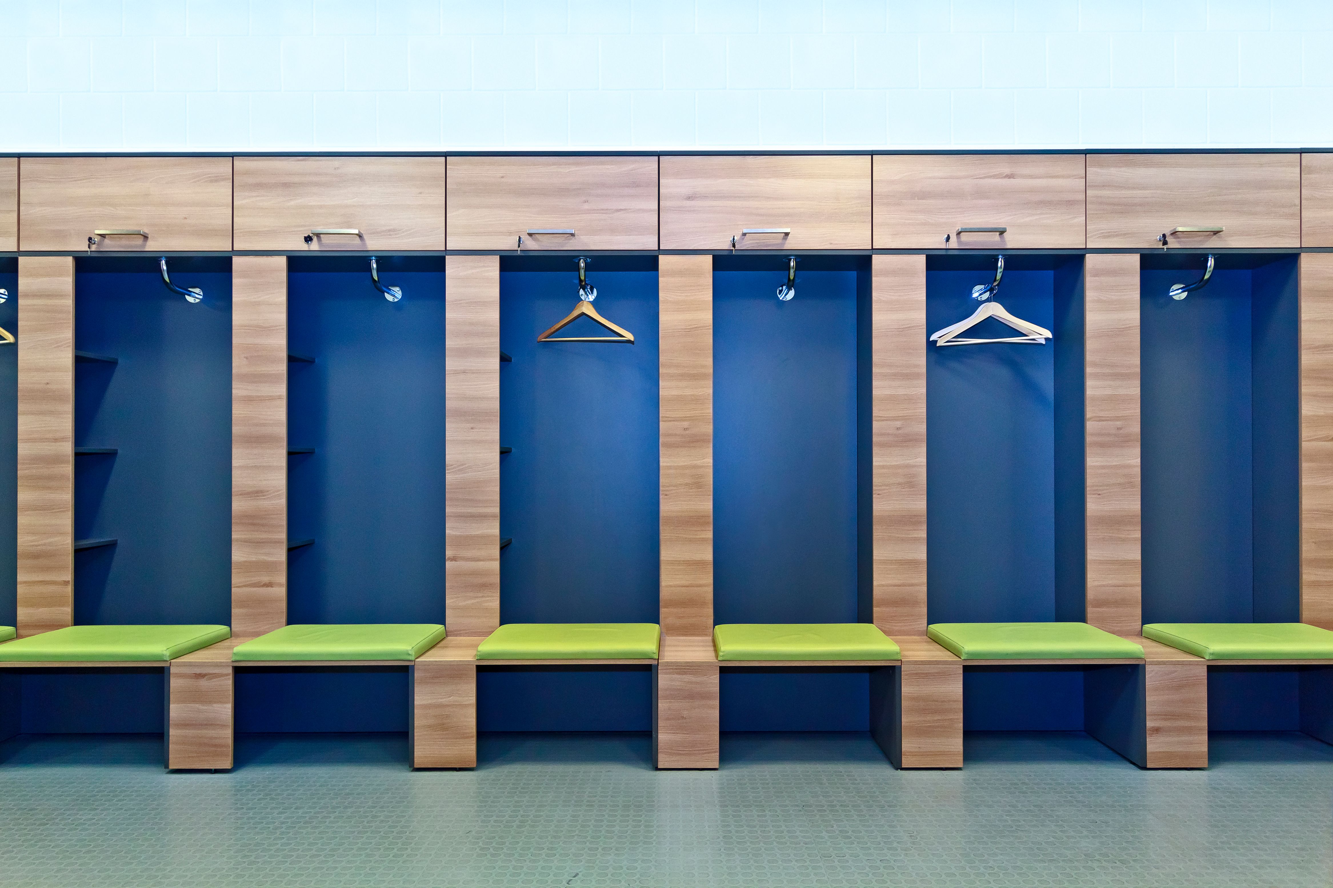 gym locker room