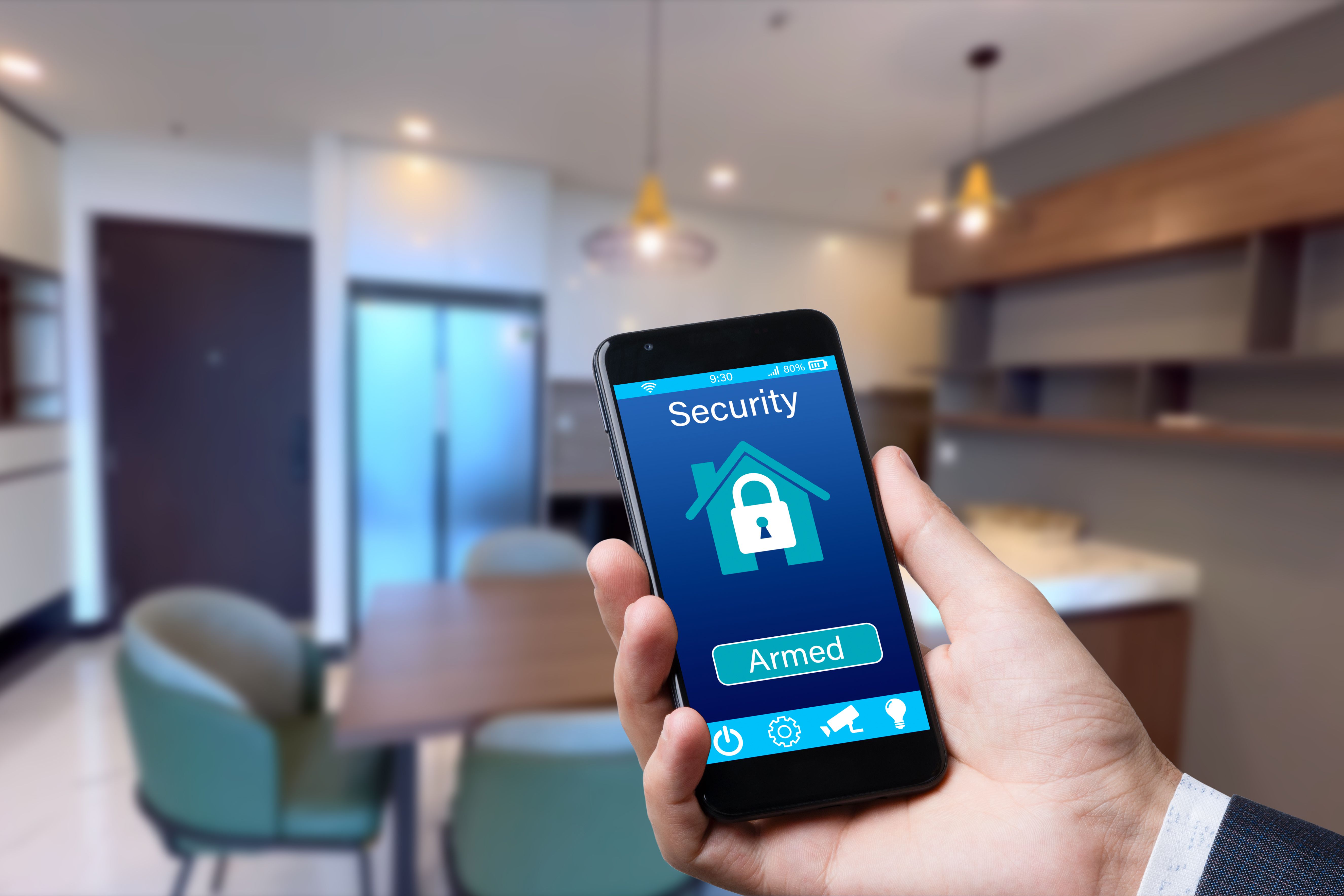 smart home security