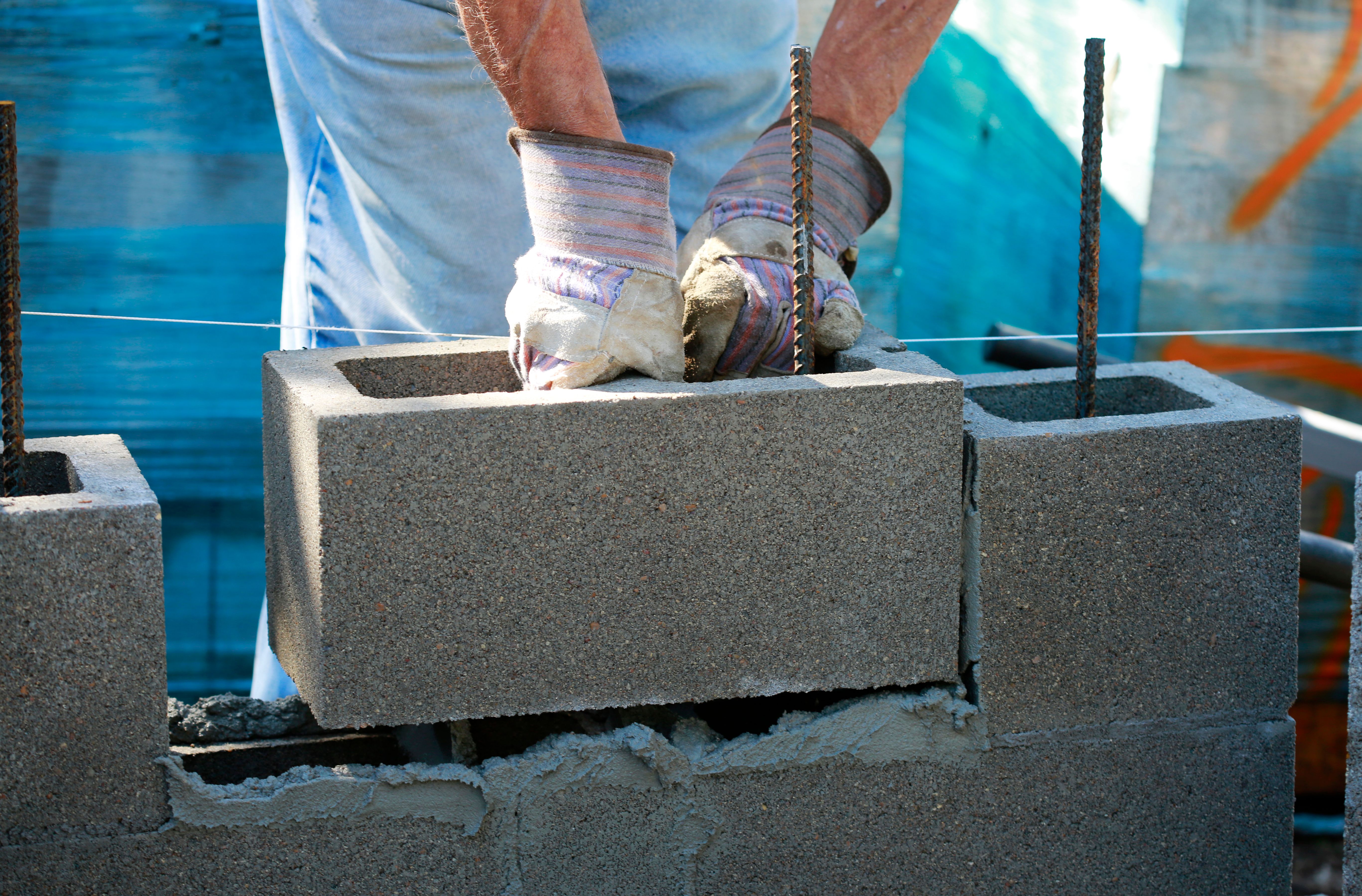 masonry wall construction