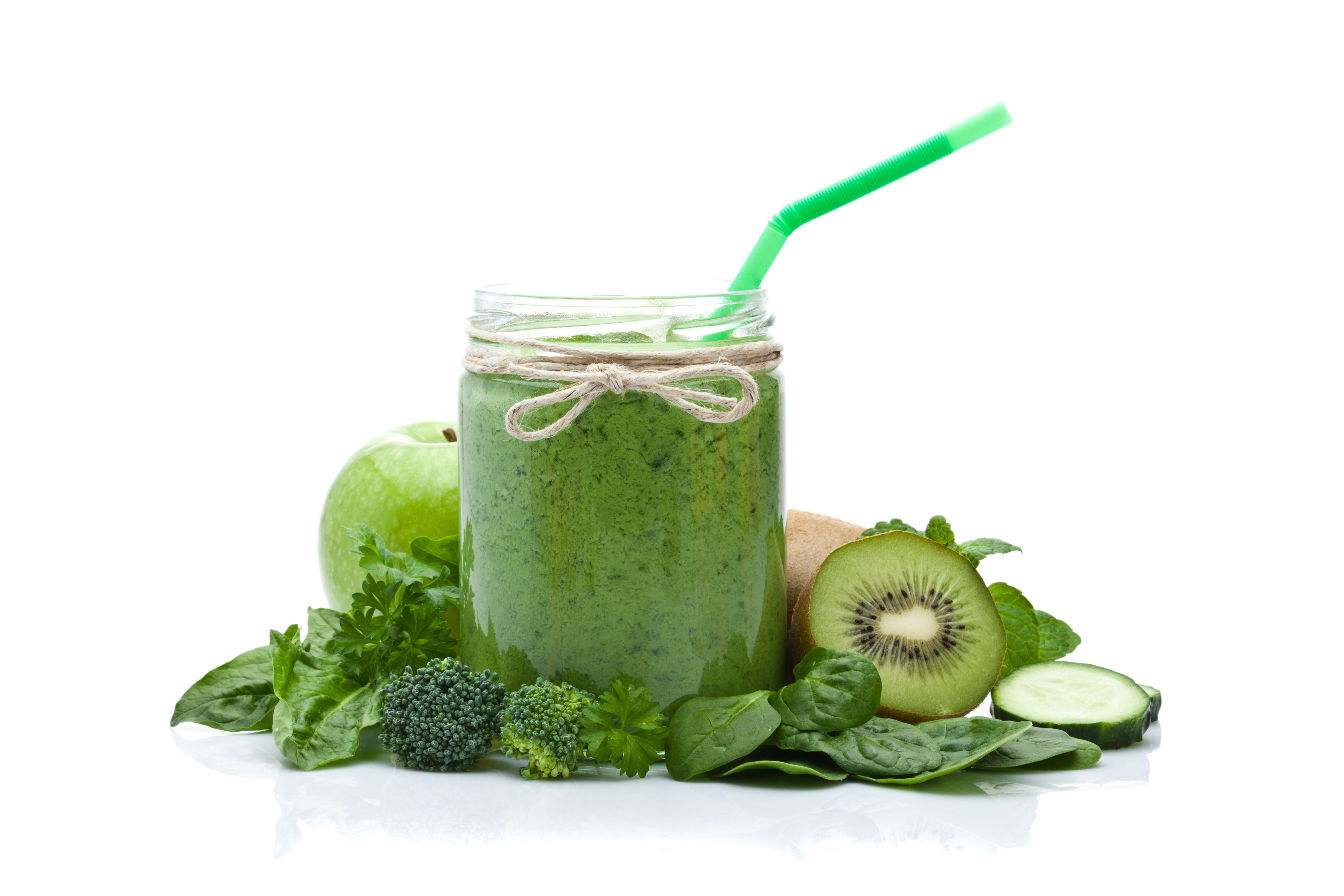 green vegetable juice