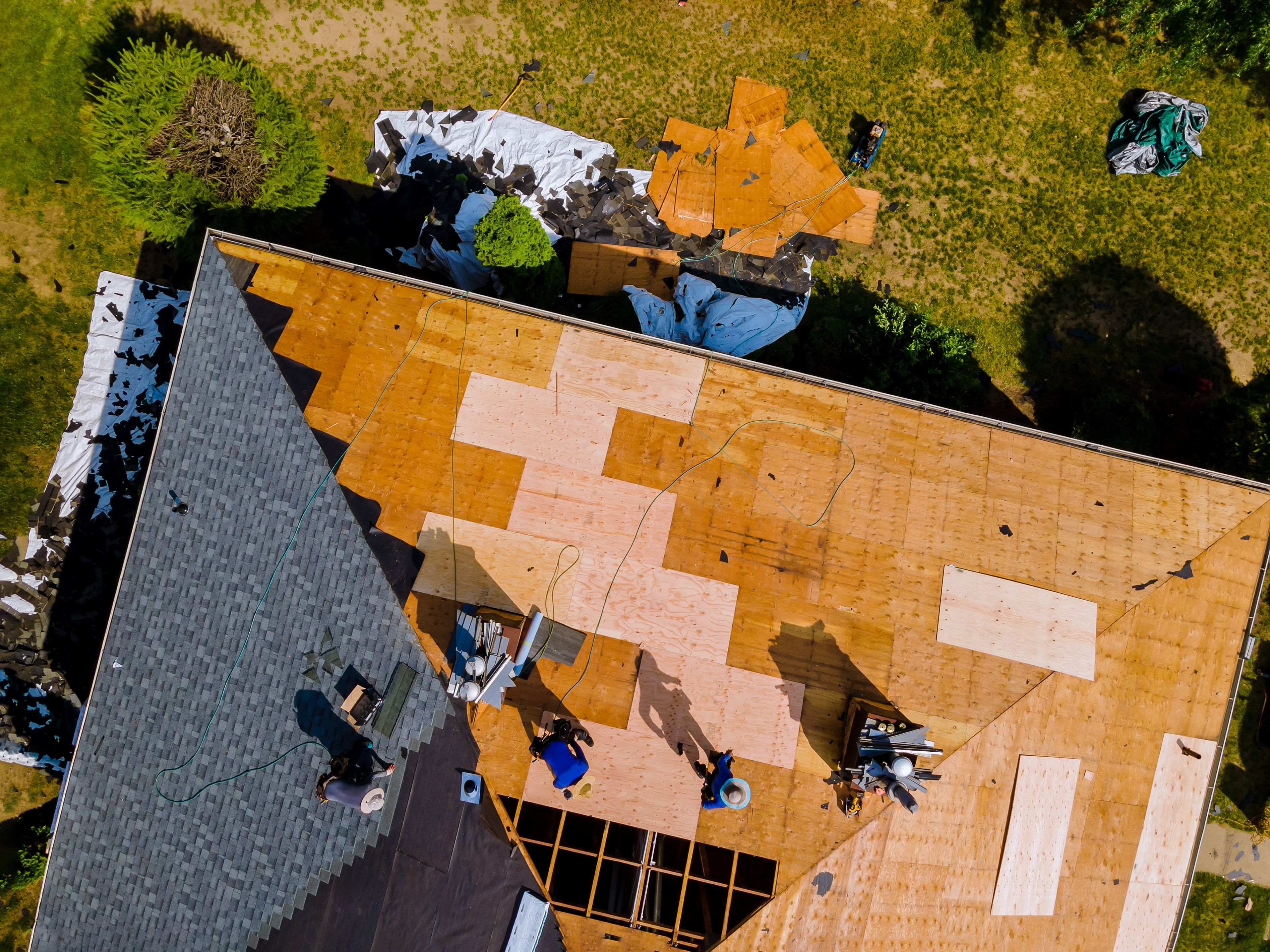roof installation process