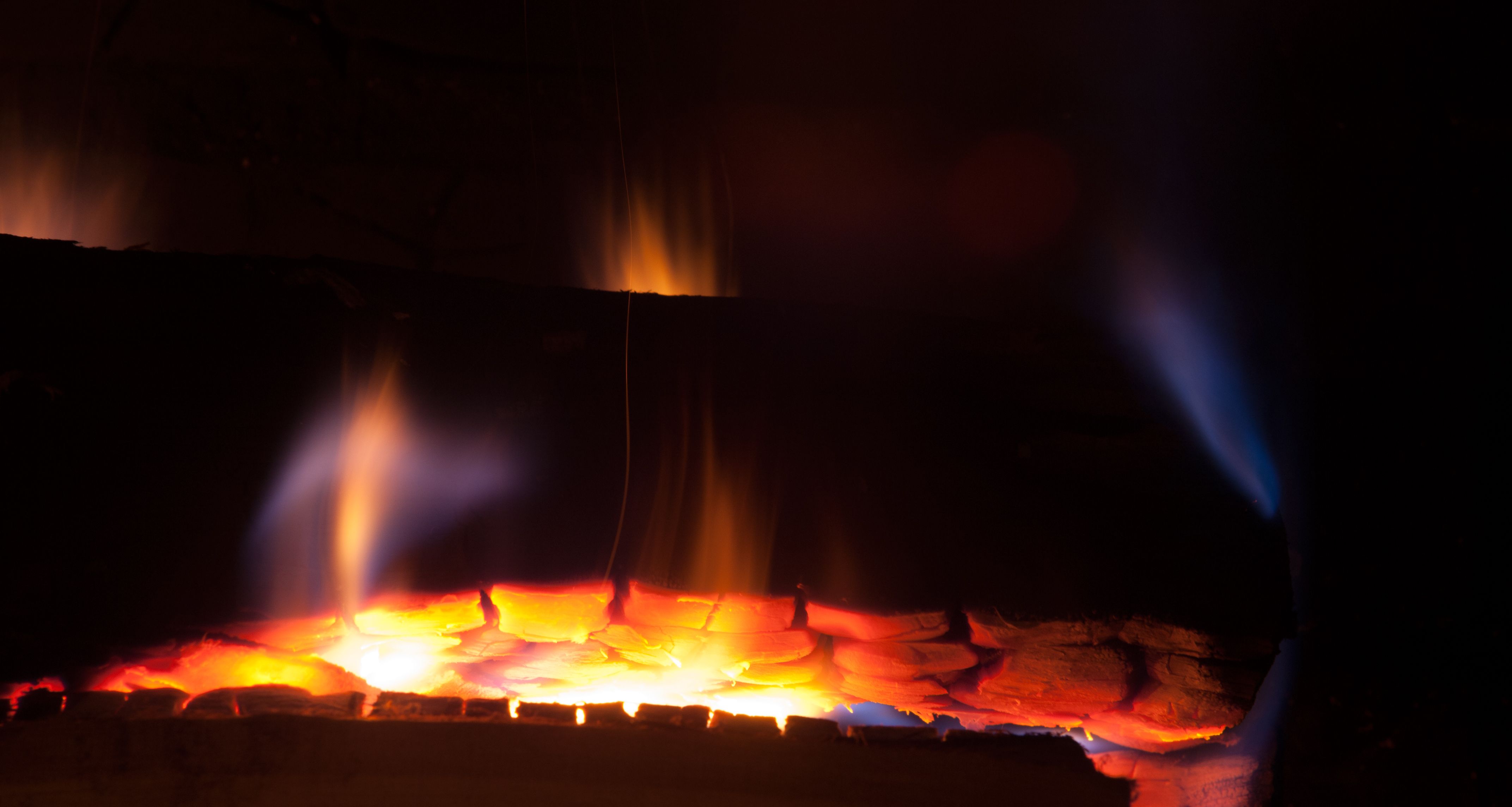 gas fireplace operation