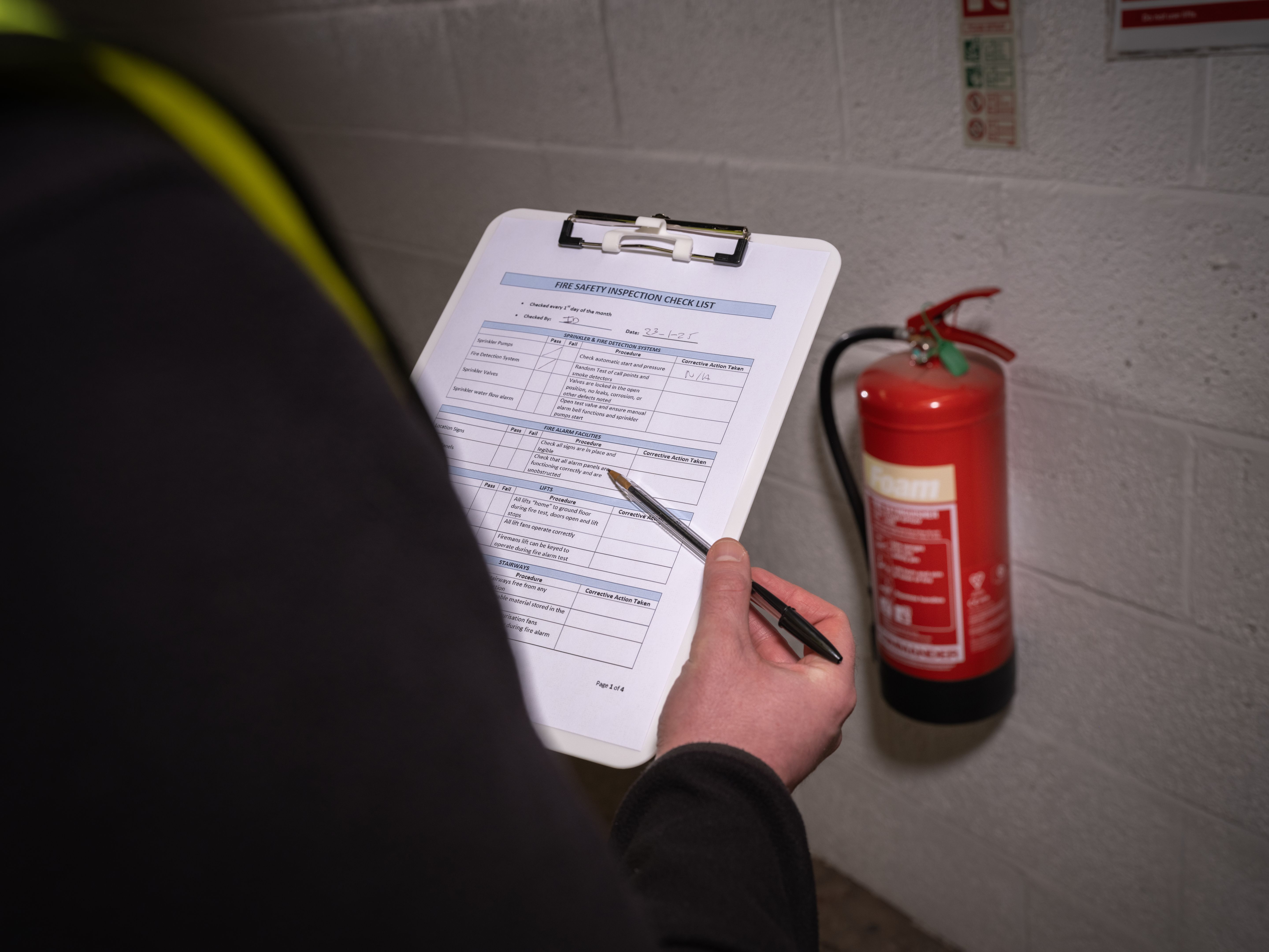 fire safety inspection