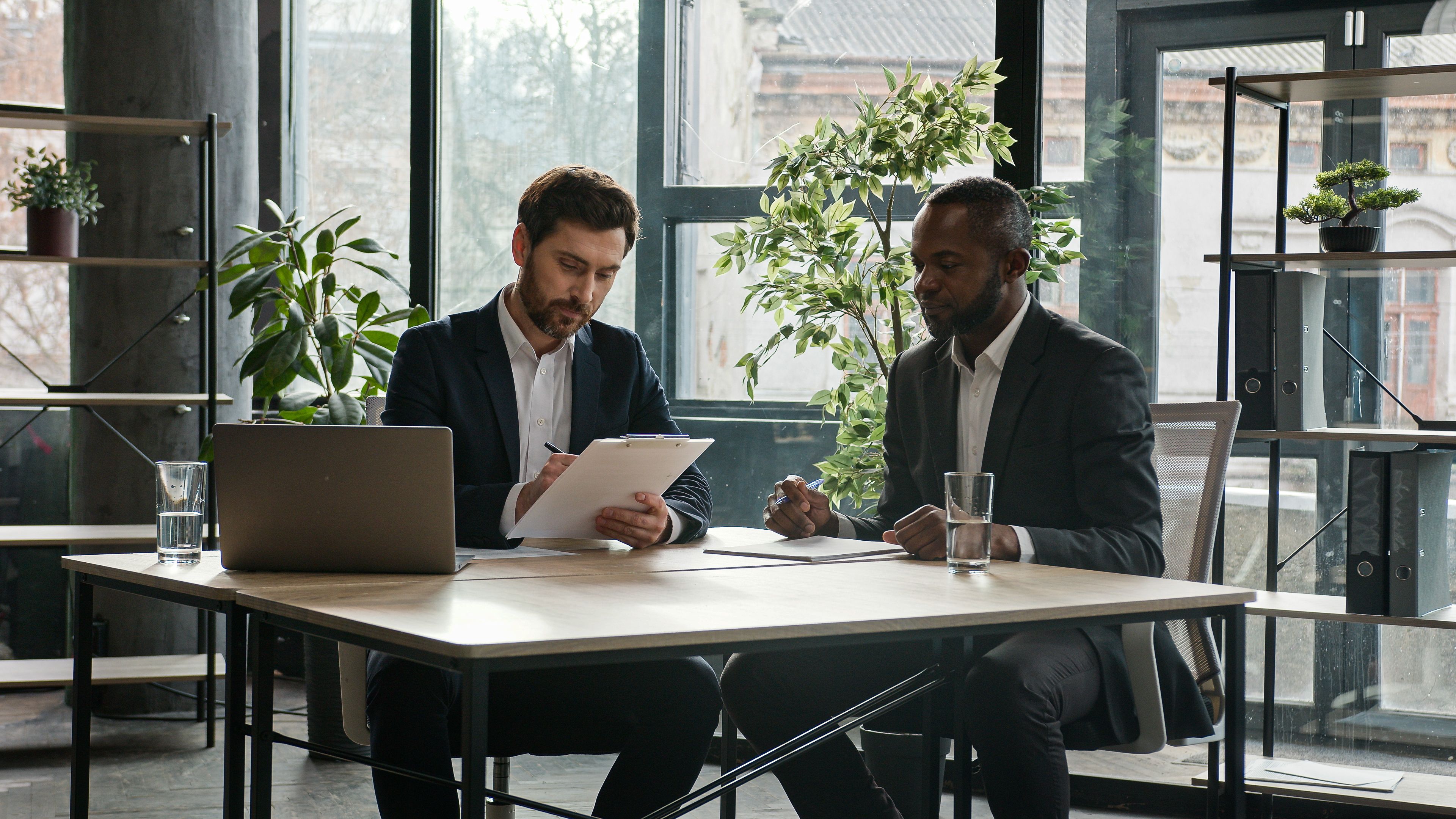 recruitment agency meeting