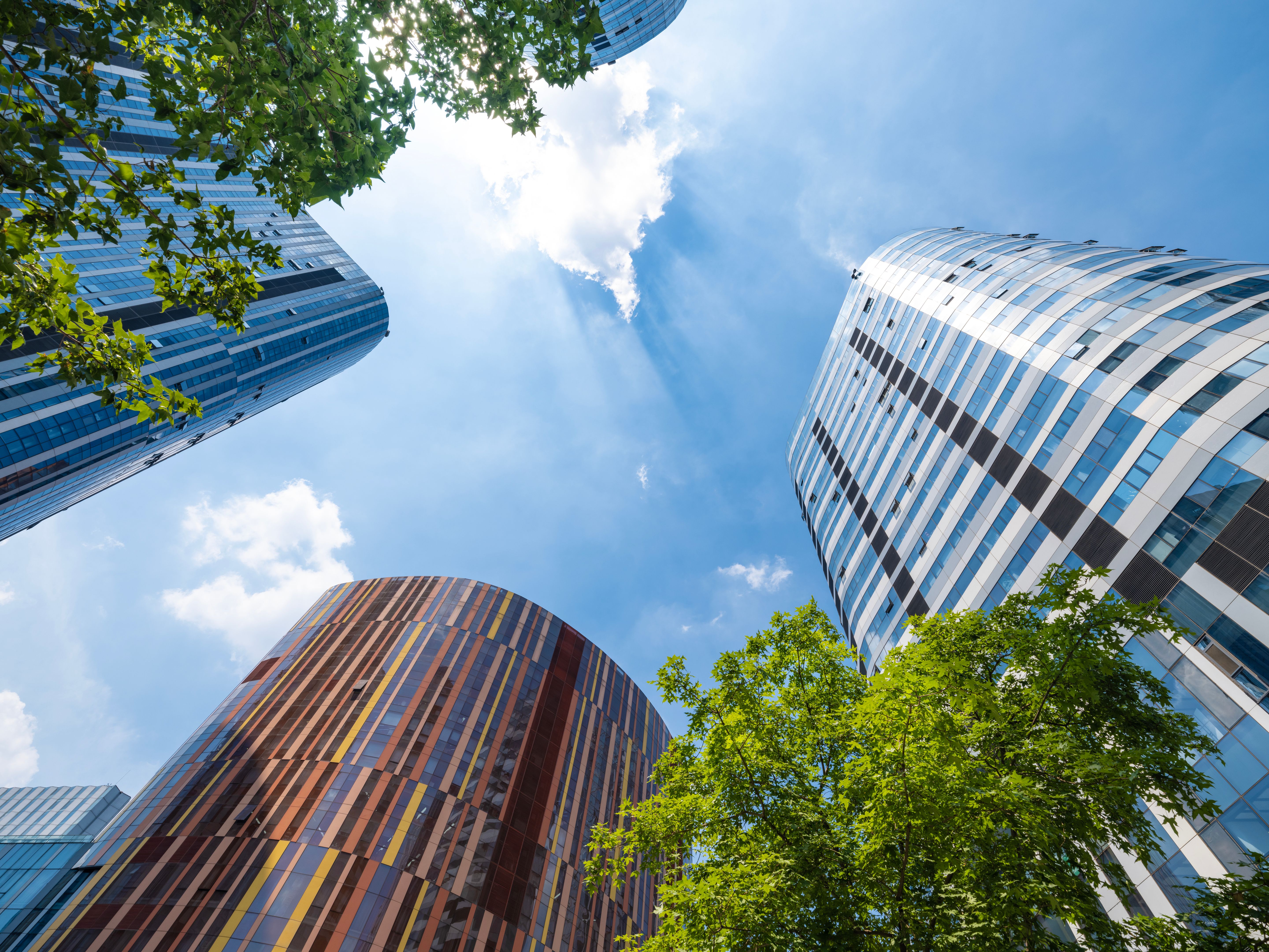 modern glass architecture