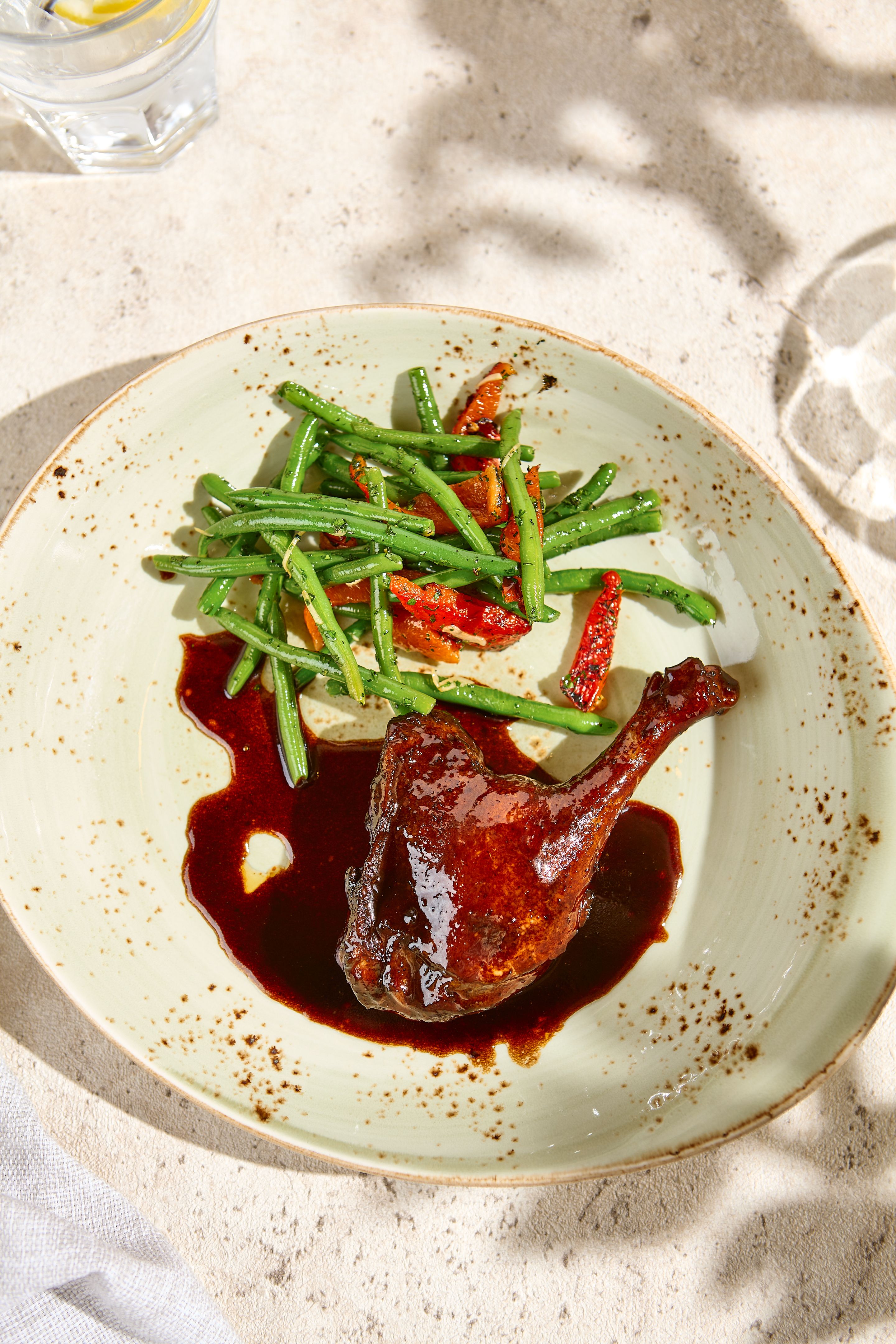 fine dining presentation