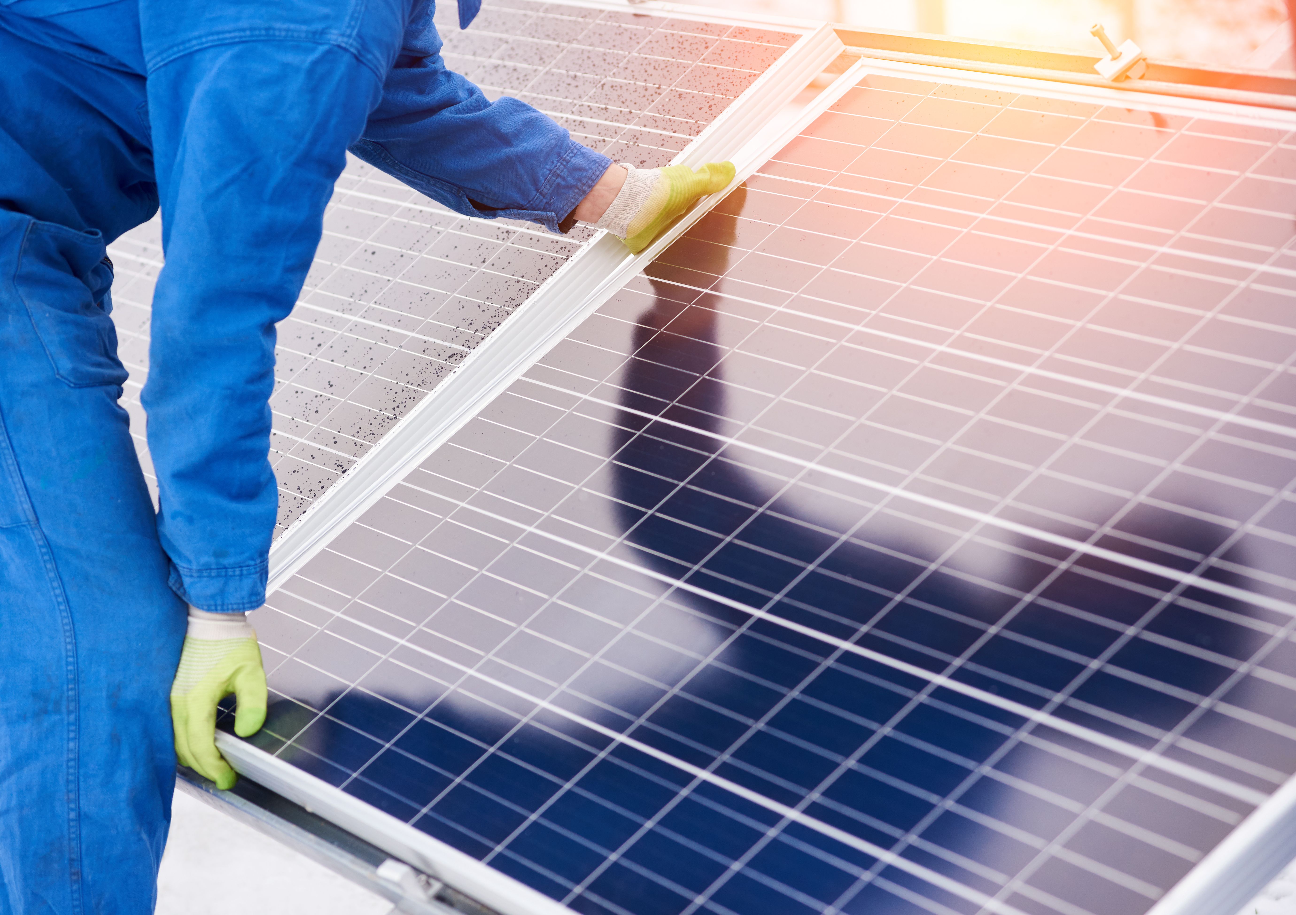 solar panels winter